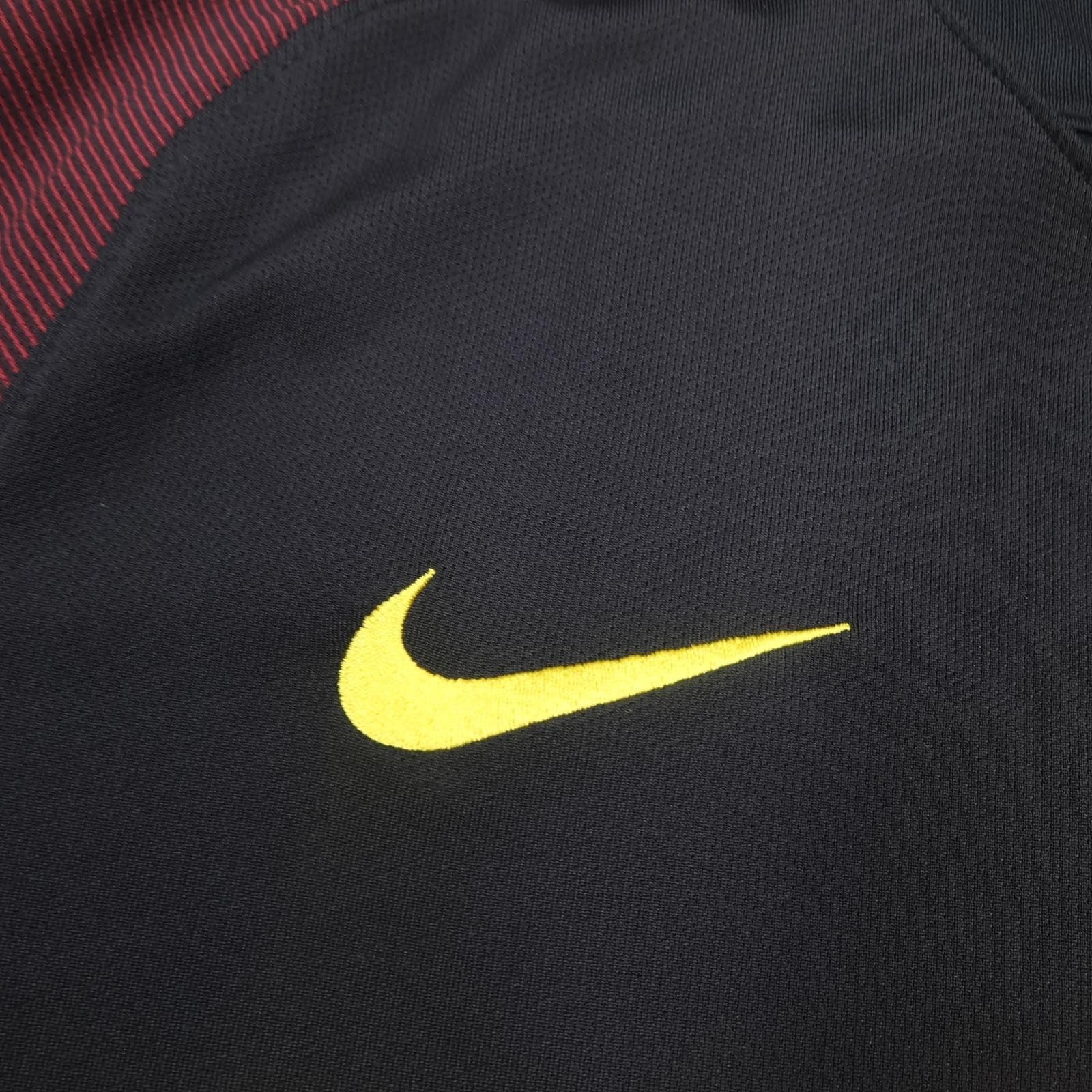 Manchester City Away Shirt Mens Medium Black 2016 2017 Football Nike Airways photo 5