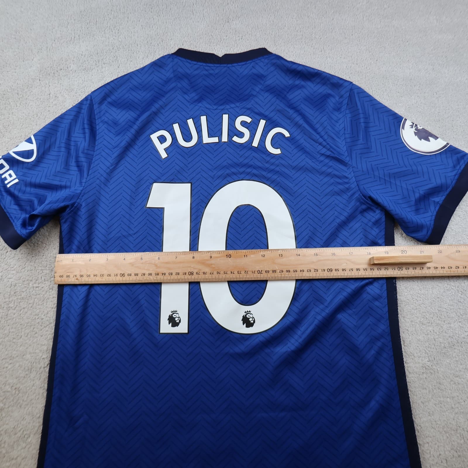 Chelsea Shirt Medium Blue Home Kit 2020 2021 Nike Football Soccer Jersey Pulisic photo 10