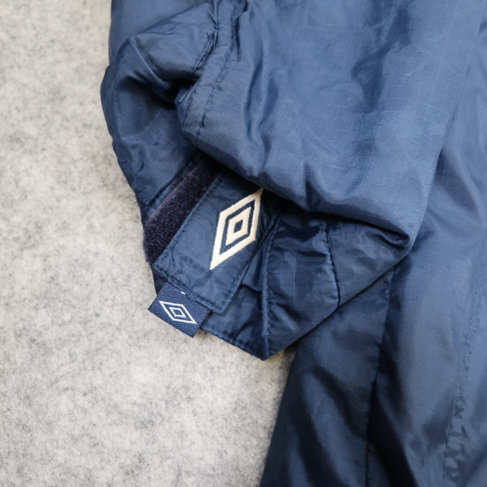 Chelsea Football Jacket Extra Large Umbro Navy Padded Training Coat 90s photo 6
