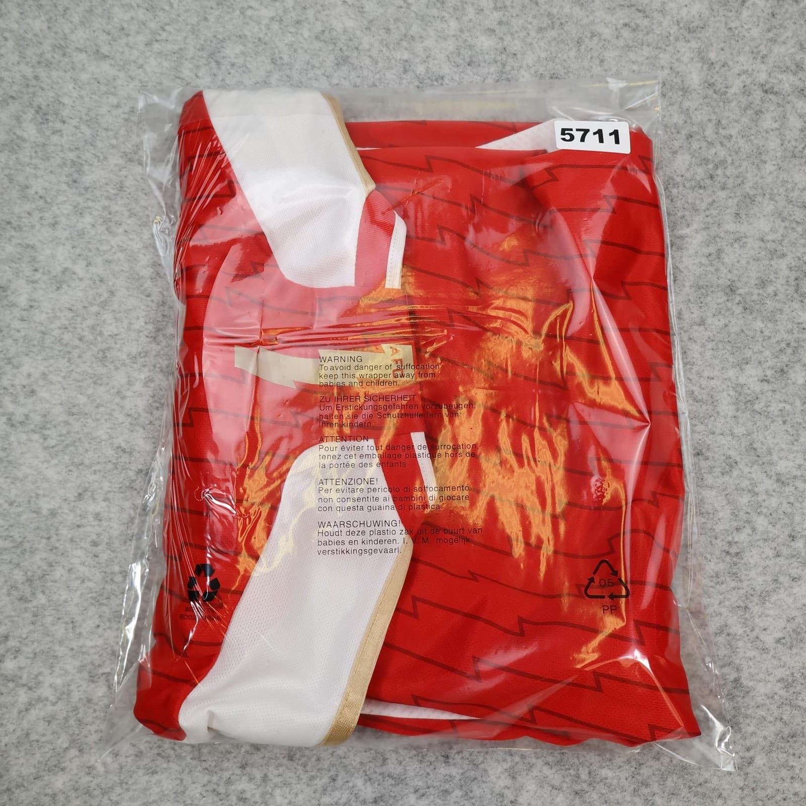 Arsenal Shirt Mens Medium Red Home 2023 2024 EPL Football Adidas Soccer Jersey photo 14