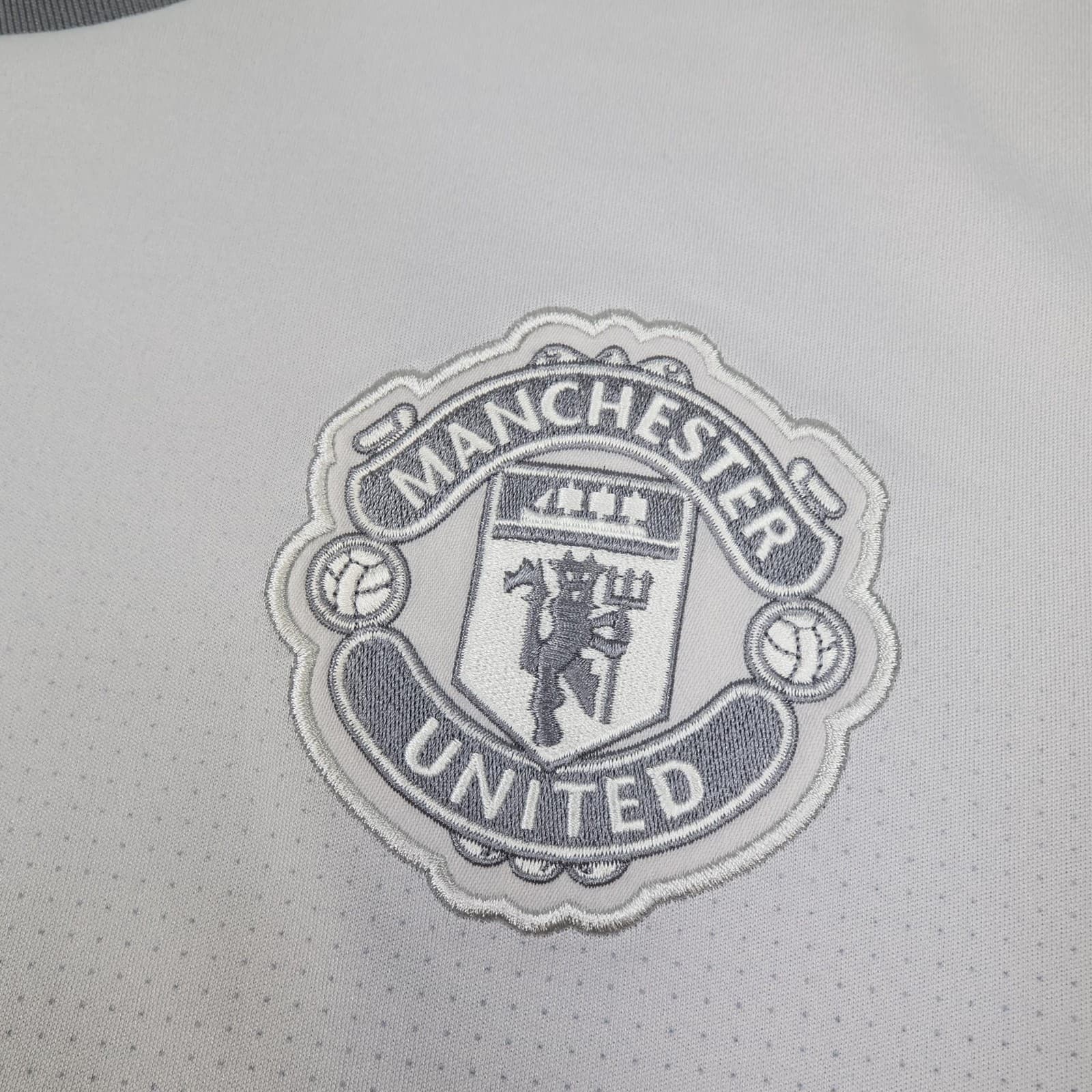 Manchester United Shirt Mens 2XL Grey 3rd Kit 2017 2018 Football Adidas Jersey photo 6