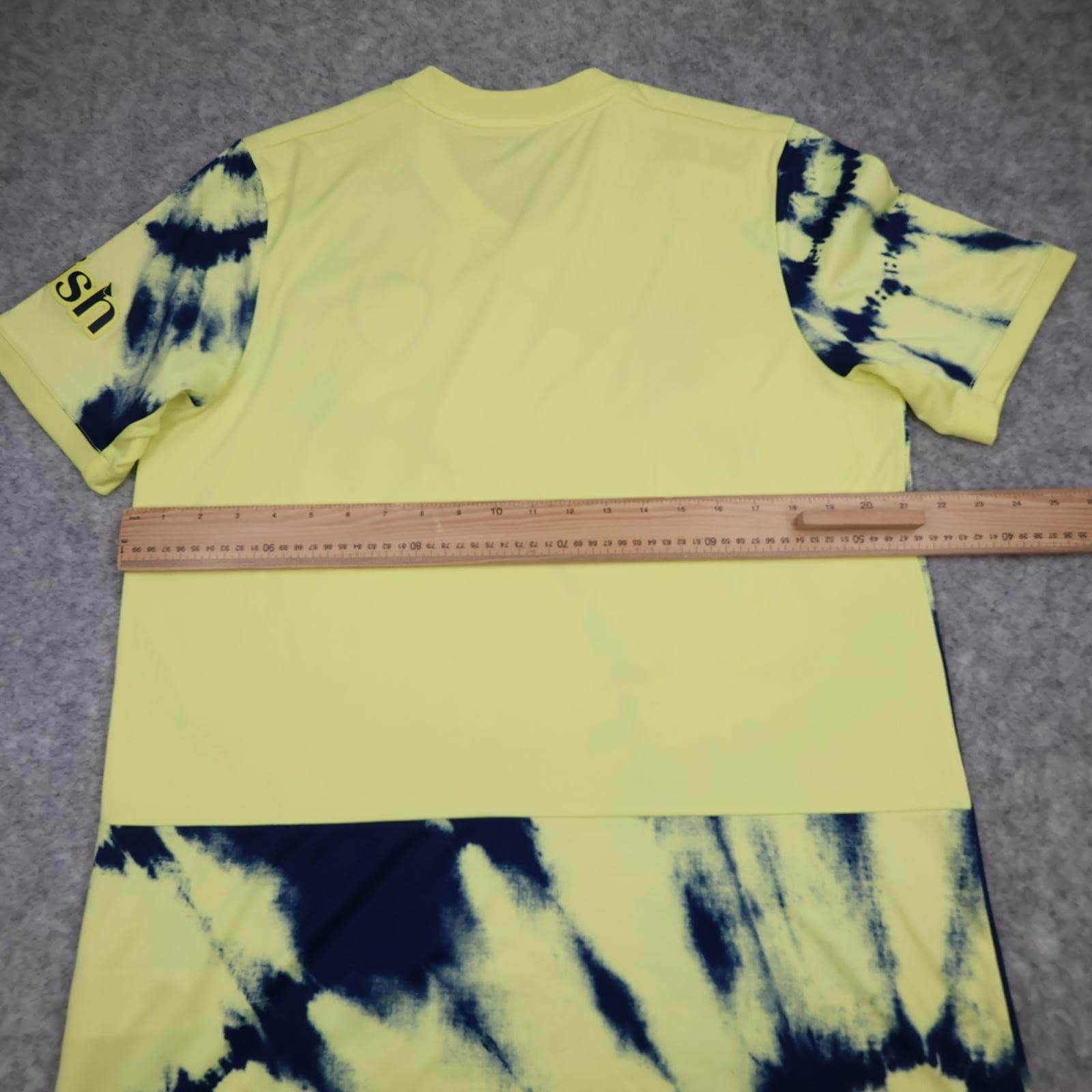 Leeds United Shirt Mens Large Yellow Away Kit 2022 2023 Football Adidas SBOTOP photo 9
