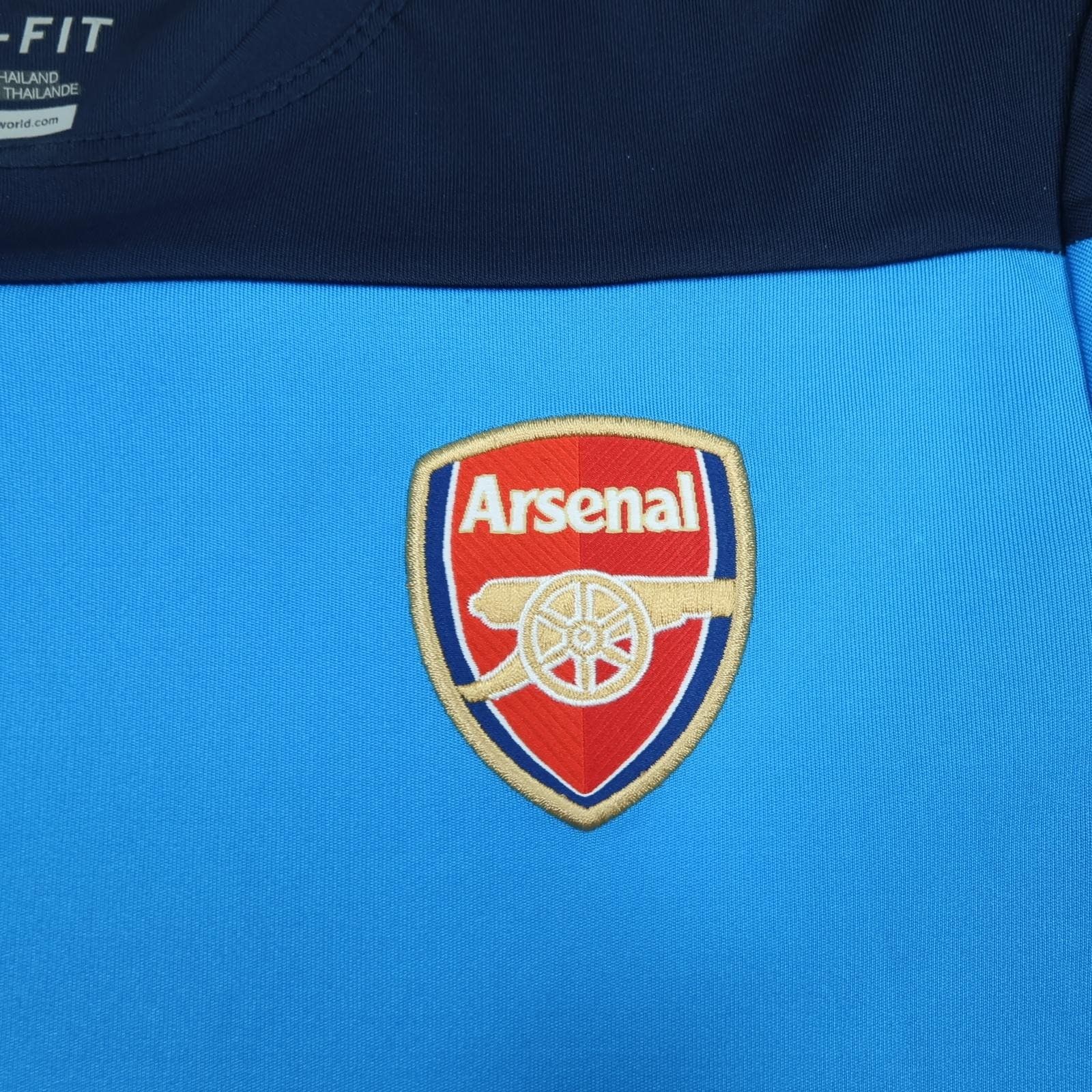 Arsenal Training Shirt Youth 12-13 Years Blue Football Nike Fly Emirates Jersey photo 3