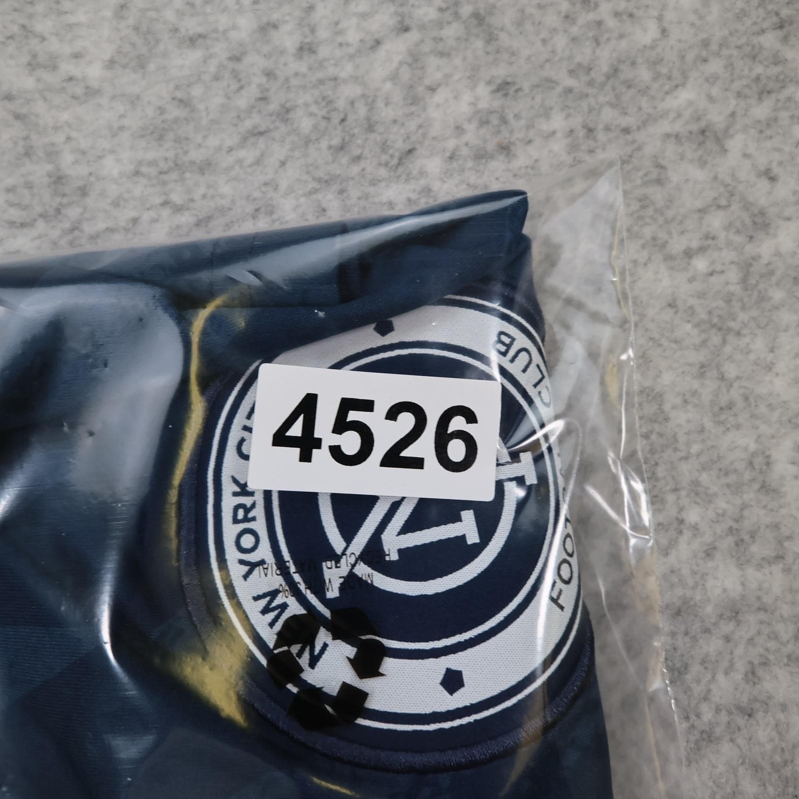 New York City FC Away Shirt Mens XL Blue 2020 Adidas Etihad Airways photo 13