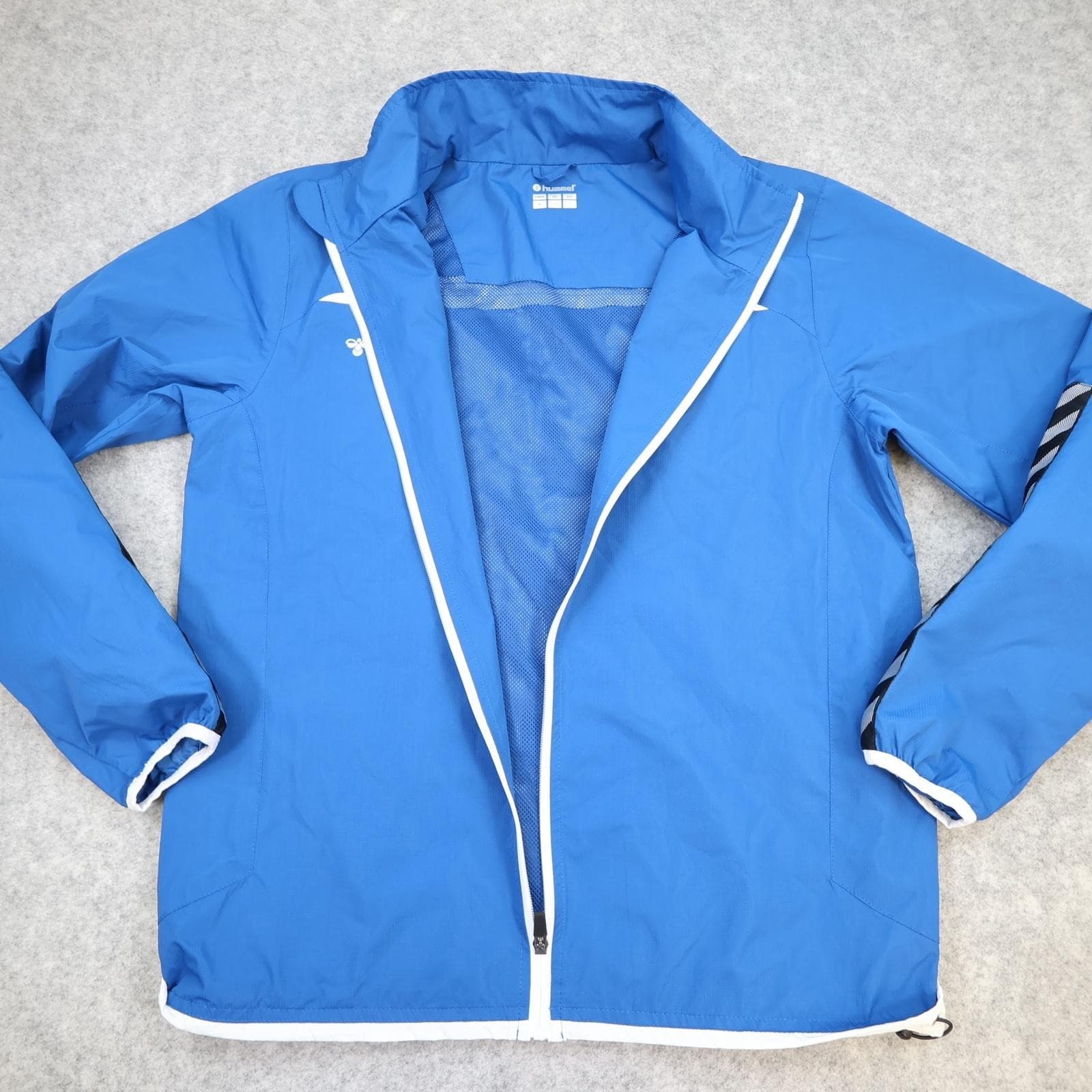 Charlton Athletic Jacket Mens Medium Blue EFL Tracksuit Hummel Training Top photo 5