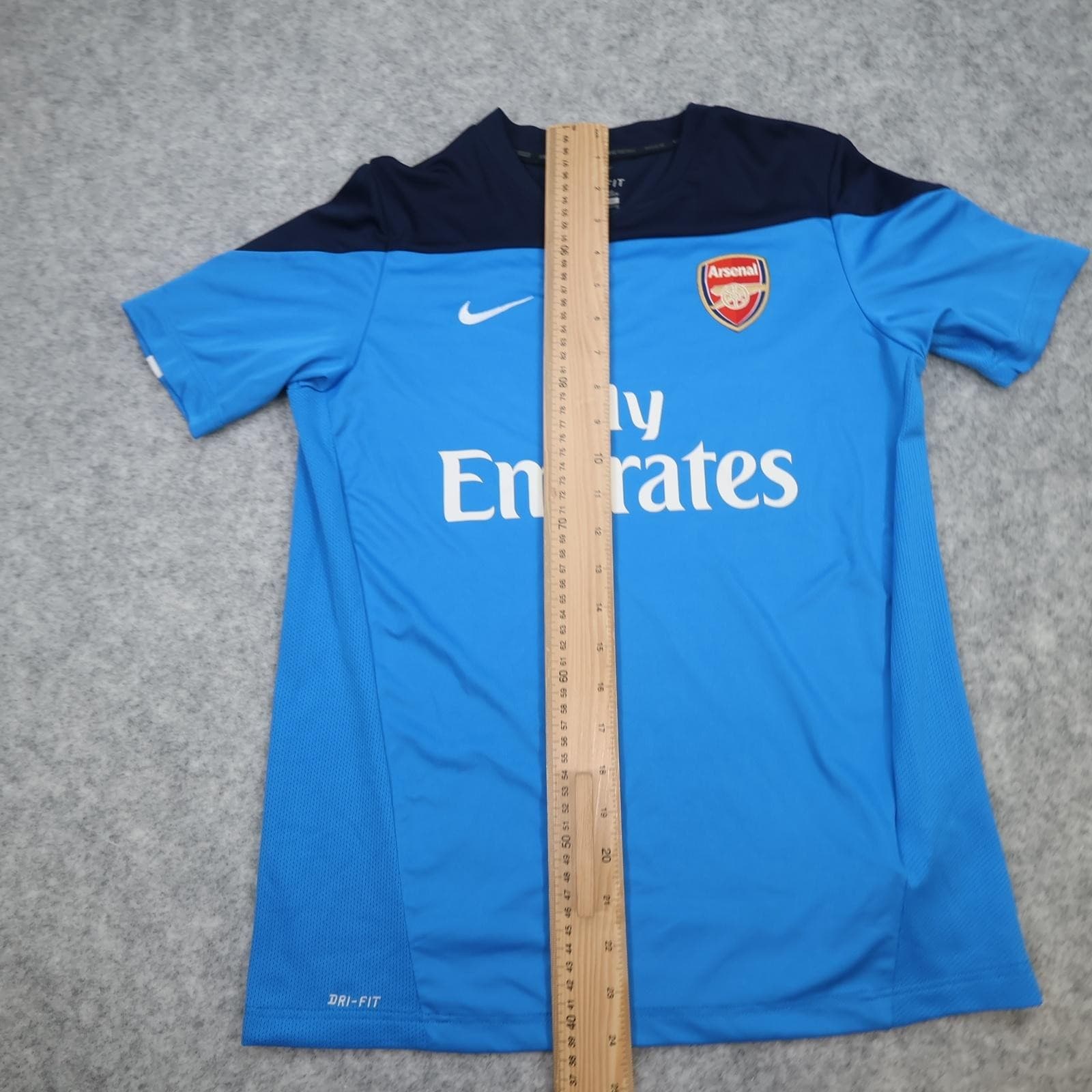 Arsenal Training Shirt Youth 12-13 Years Blue Football Nike Fly Emirates Jersey photo 11