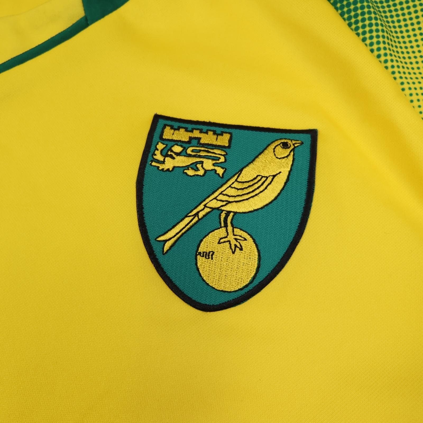 Norwich City Shirt Mens XL Yellow Home 2019 2020 Errea Dafabet Soccer Jersey photo 6