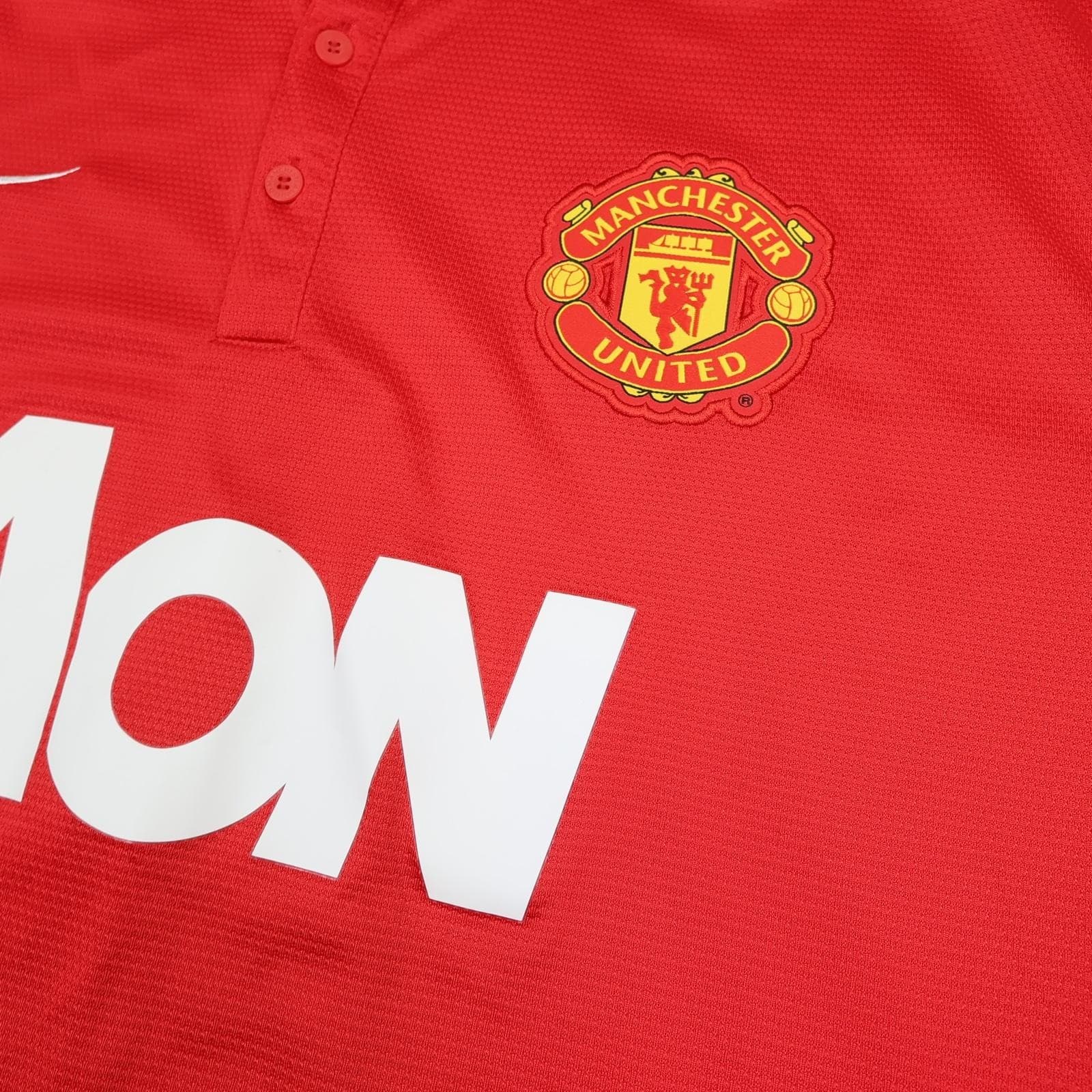 Manchester United Shirt Mens XXL Red Home 2013 2014 Football Nike Van Persie 20 photo 5