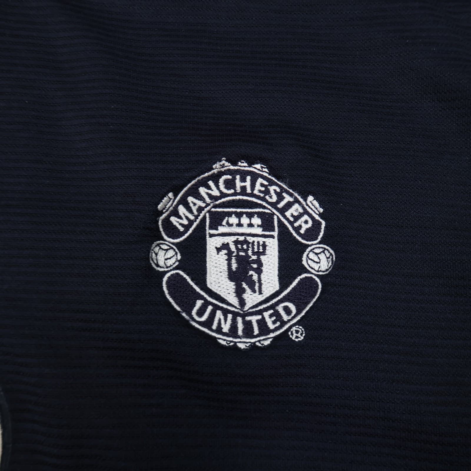 Manchester United Shirt Large Navy Third 2000 2001 Umbro David Beckham Jersey photo 4