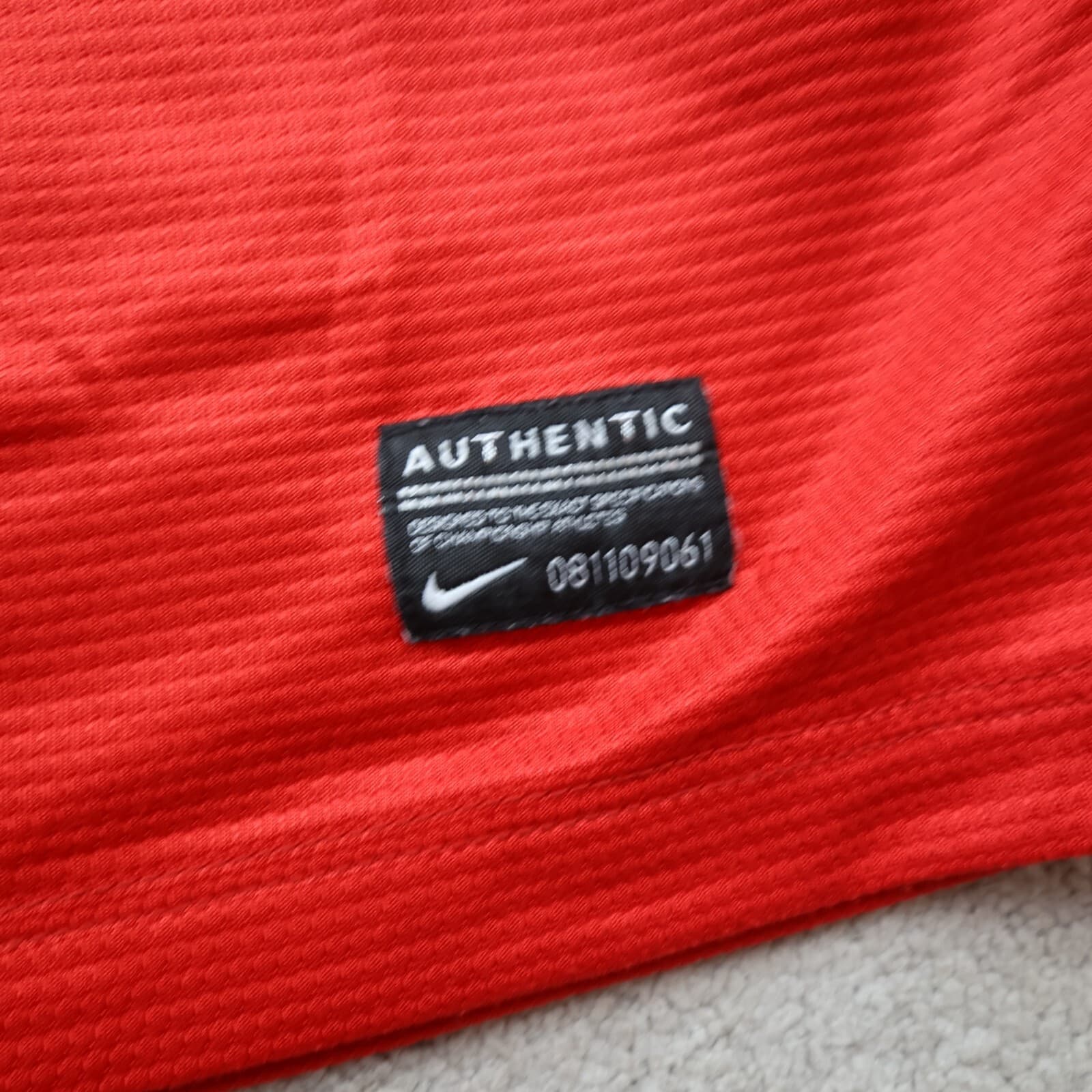 Manchester United Shirt Large Red Home Kit 2013 2014 Nike Jersey Wayne Rooney photo 7