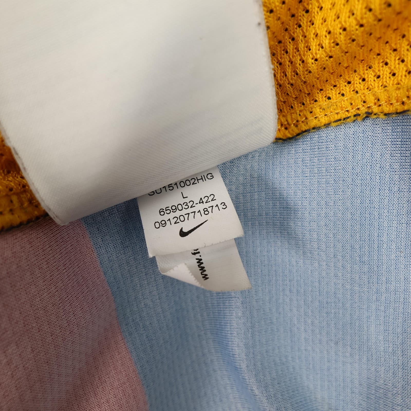 Barcelona Home Shirt Kids 12-13 Years Home Kit 2015 2016 Nike Soccer Jersey photo 14