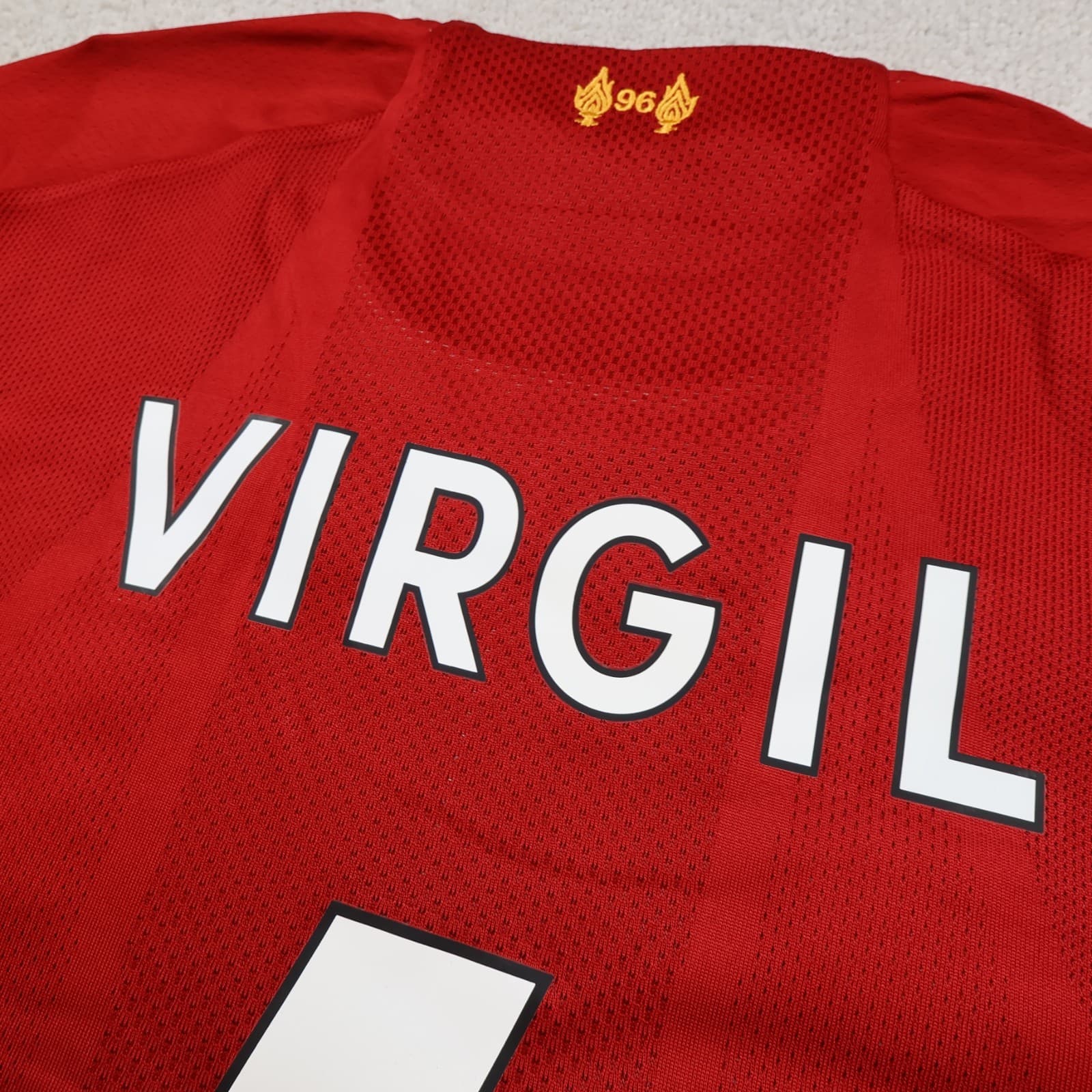 Liverpool Shirt Large Red Home Kit 2019 2020 New Balance Jersey van Dijk 4 photo 8