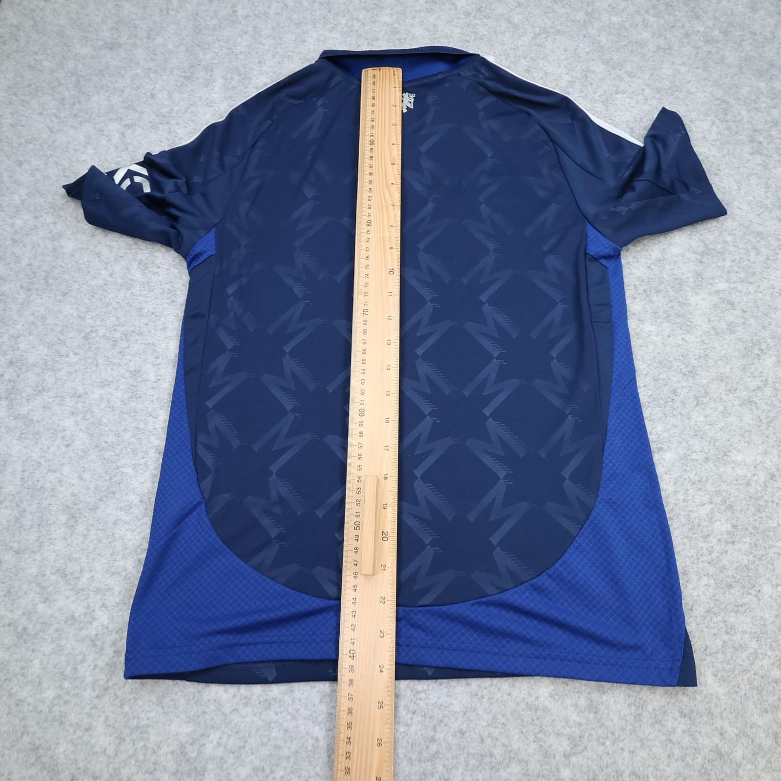 Manchester United Shirt Kids Away 13-14 Years Blue 2024 Football Adidas Jersey photo 11