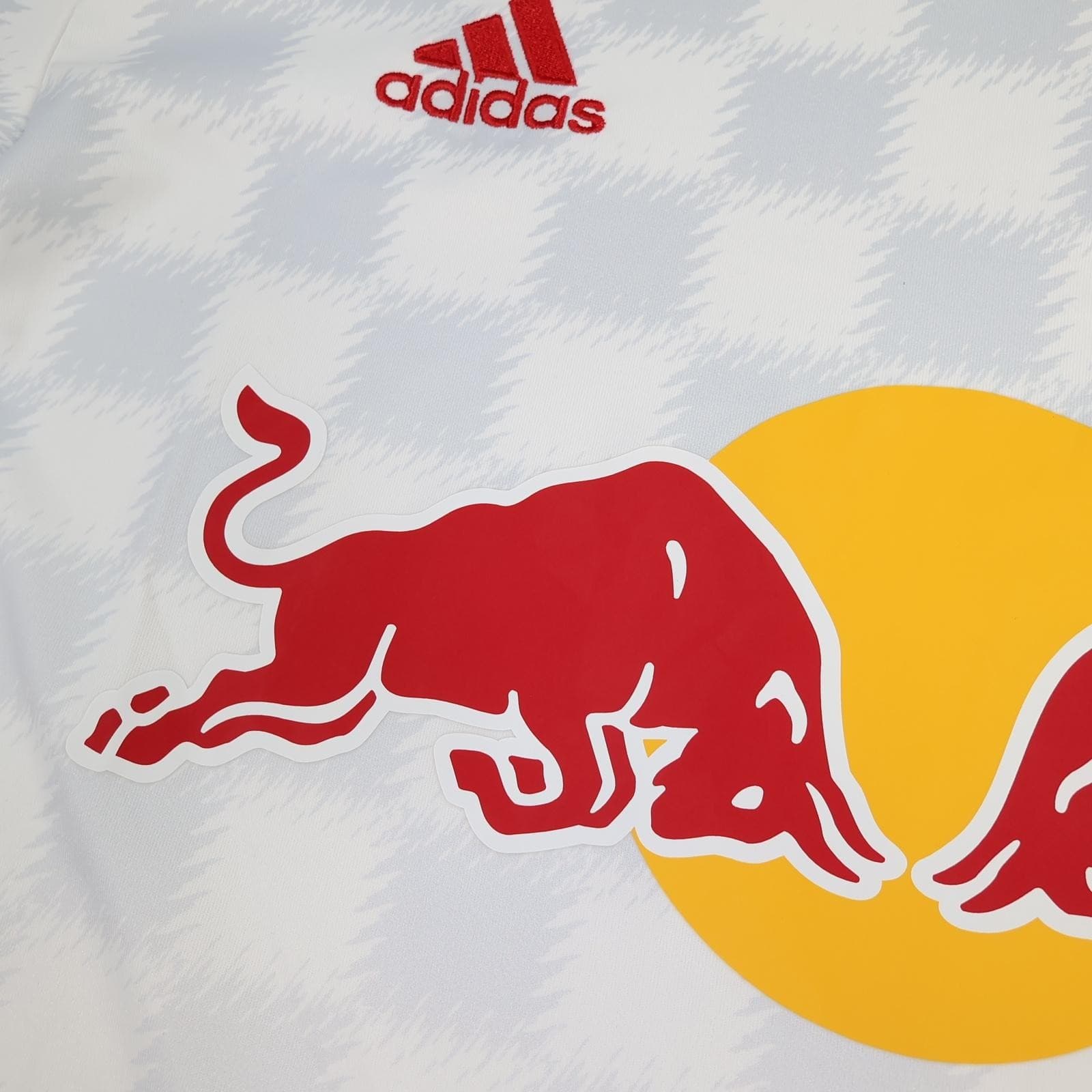 New York Red Bulls Shirt Mens Large White Home 2021 2022 MLS Adidas Jersey photo 4