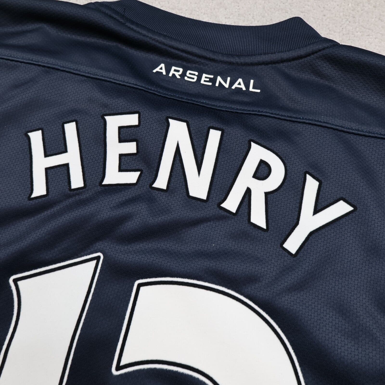 Arsenal Shirt Extra Large Blue Away Kit 2011 2012 Nike Football Jersey Henry 12 photo 10