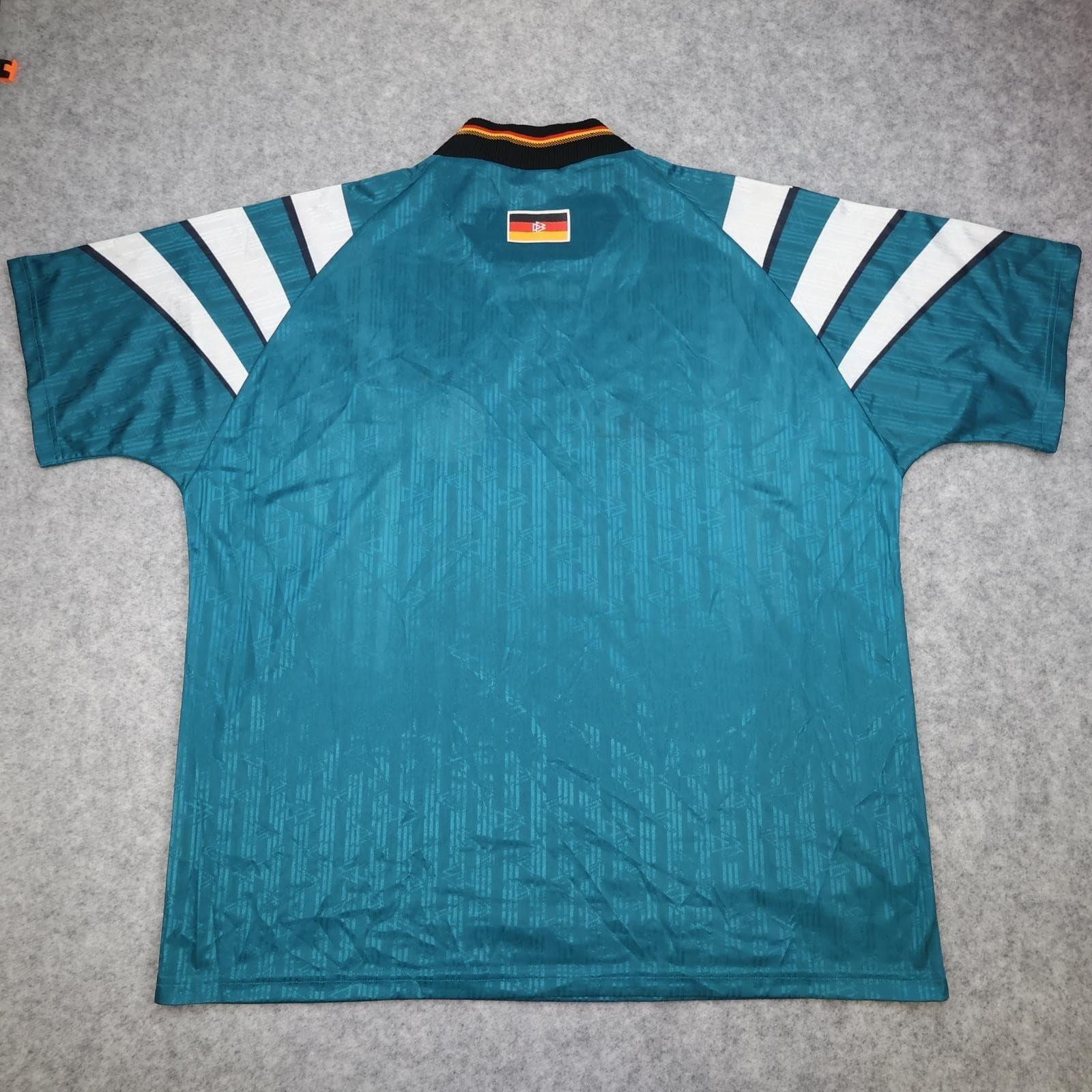 Vintage Germany Shirt Mens XXL Green 1996 1998 Football Adidas DFB Jersey photo 2