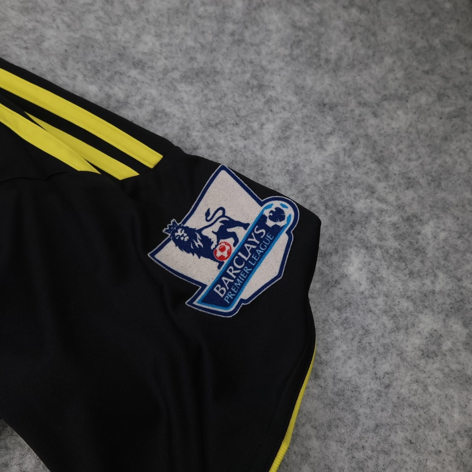 Liverpool Shirt Mens XL Black Away 2010 2011 Football Adidas Standard Chartered photo 11