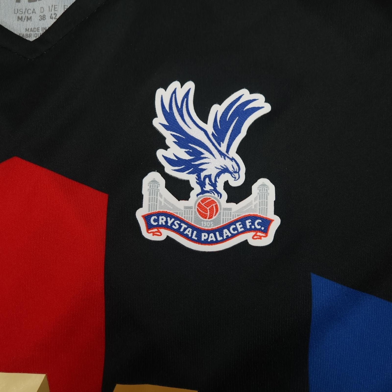 Crystal Palace Shirt Womens Size 12 Black Home Football Puma 2020 2021 Jersey photo 4