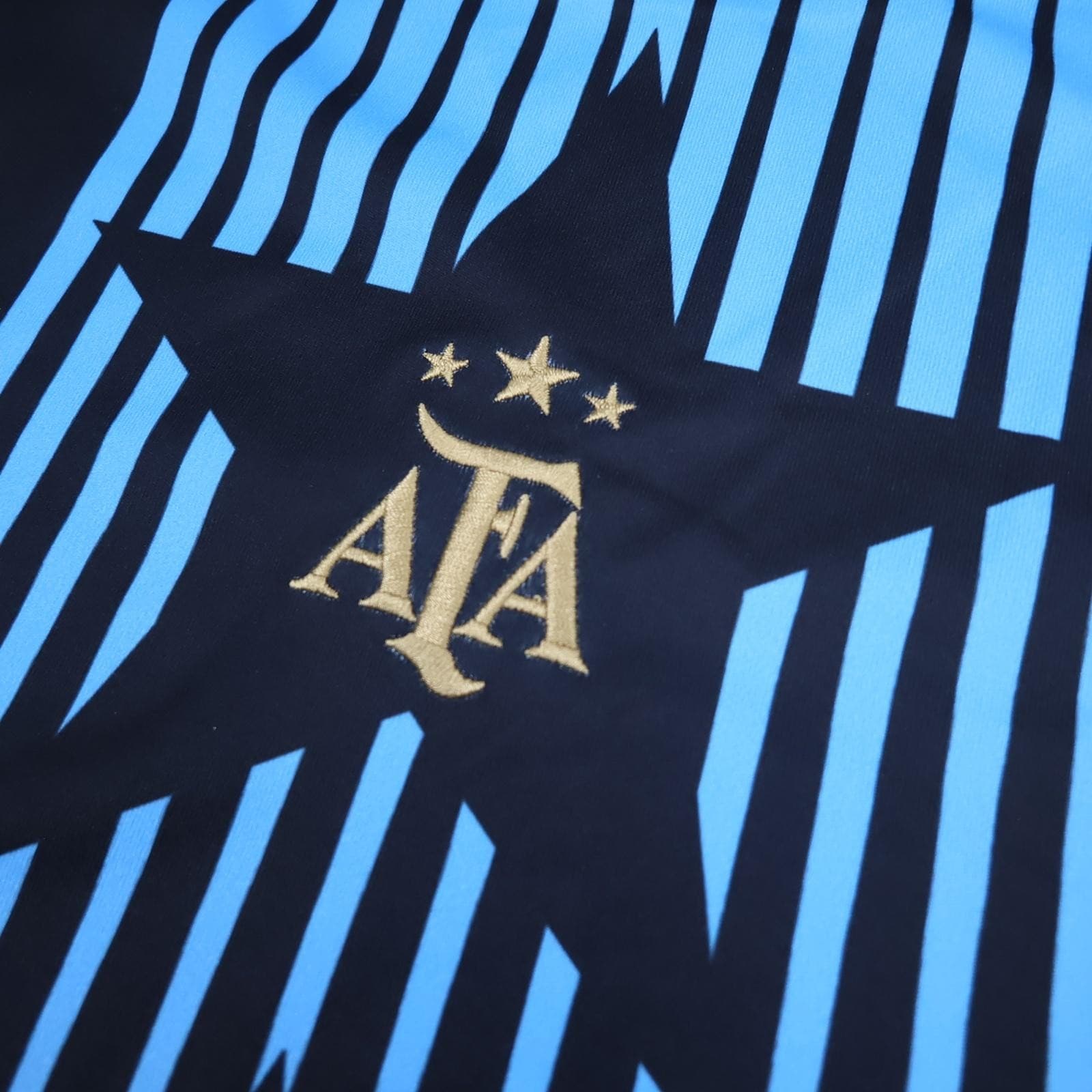 Argentina Training Shirt Mens Large Black 2024 Football Soccer Adidas Jersey photo 3