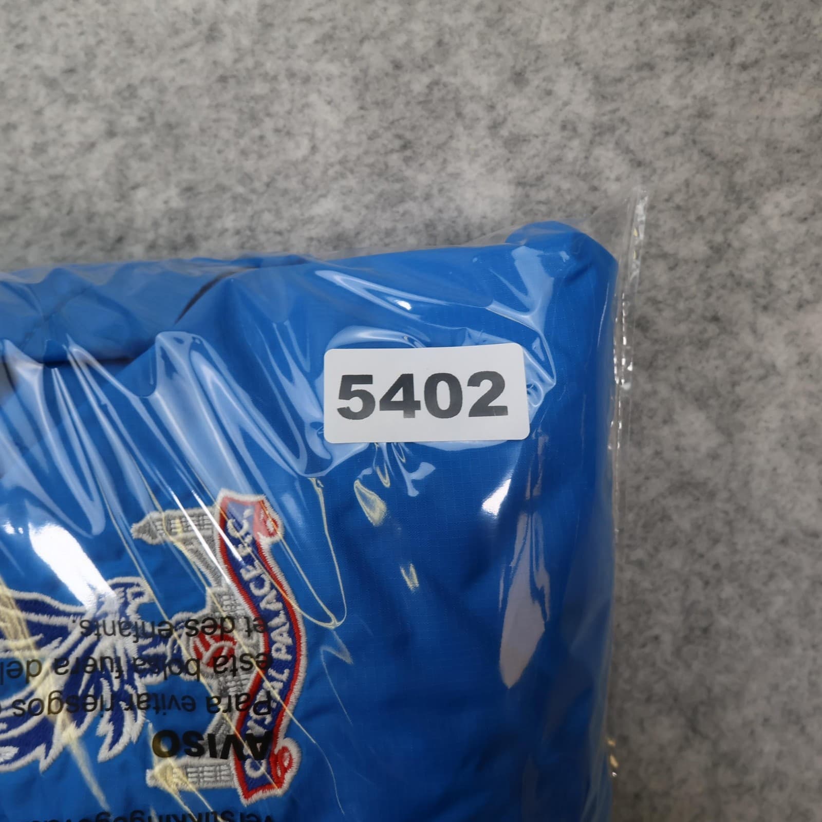 Crystal Palace Jacket Mens Medium Blue EPL 2018 2019 Puma Full Zip Lightweight photo 10