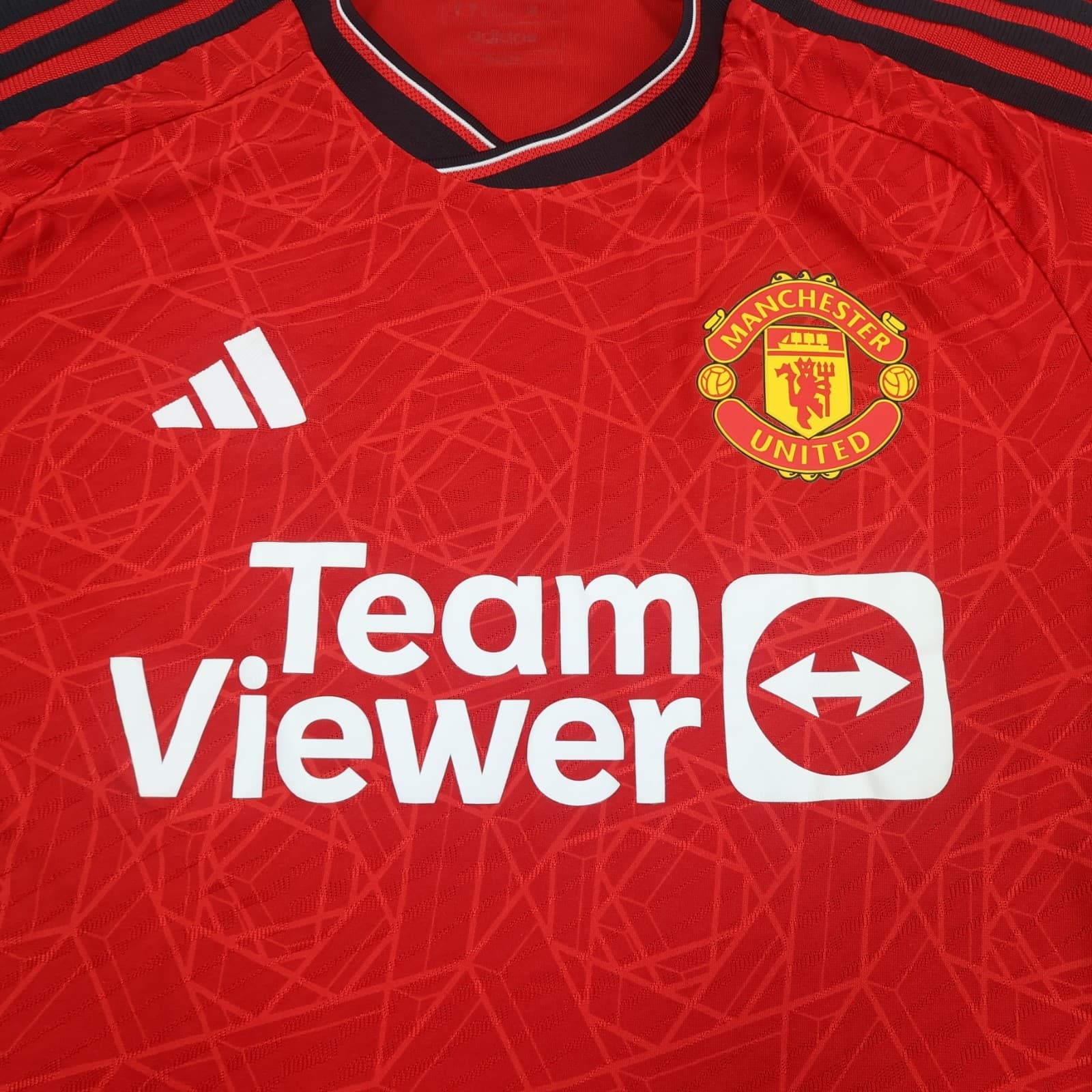 Manchester United Shirt Medium Red Home Kit 2023 2024 Adidas Jersey Heat Ready photo 4