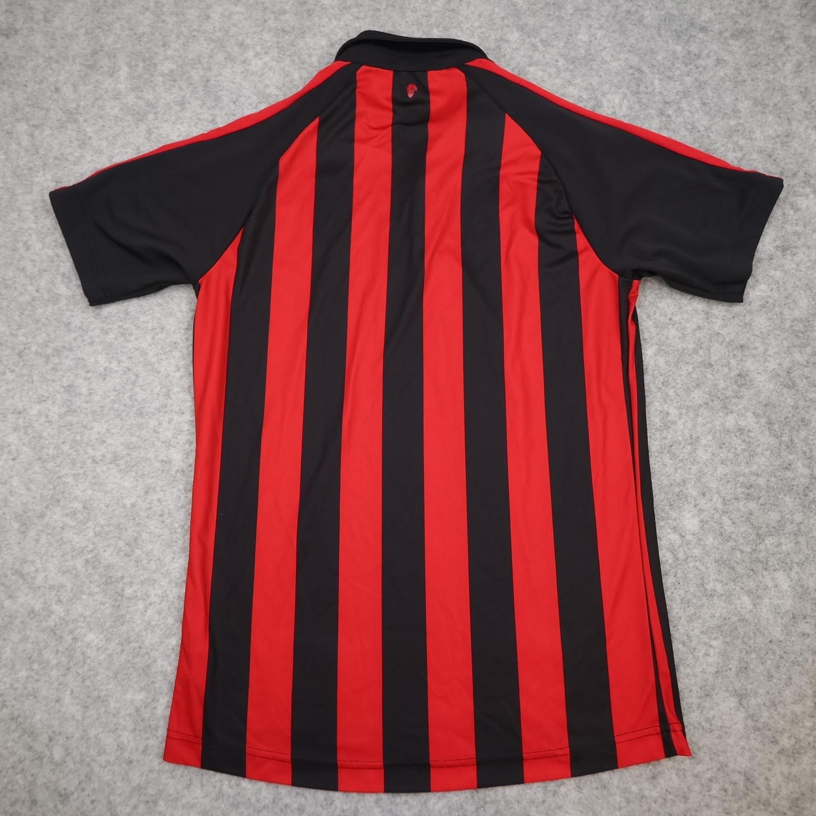 AC Milan Shirt Mens Medium Red Black Home 2018 2019 Football Puma Fly Emirates photo 13