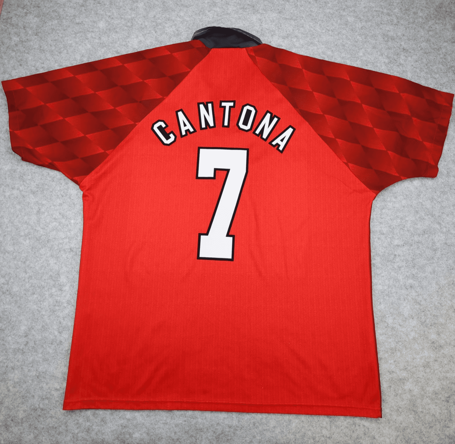 Vintage Manchester United Shirt Extra Large Red Home Kit 1996 1998 Umbro Jersey