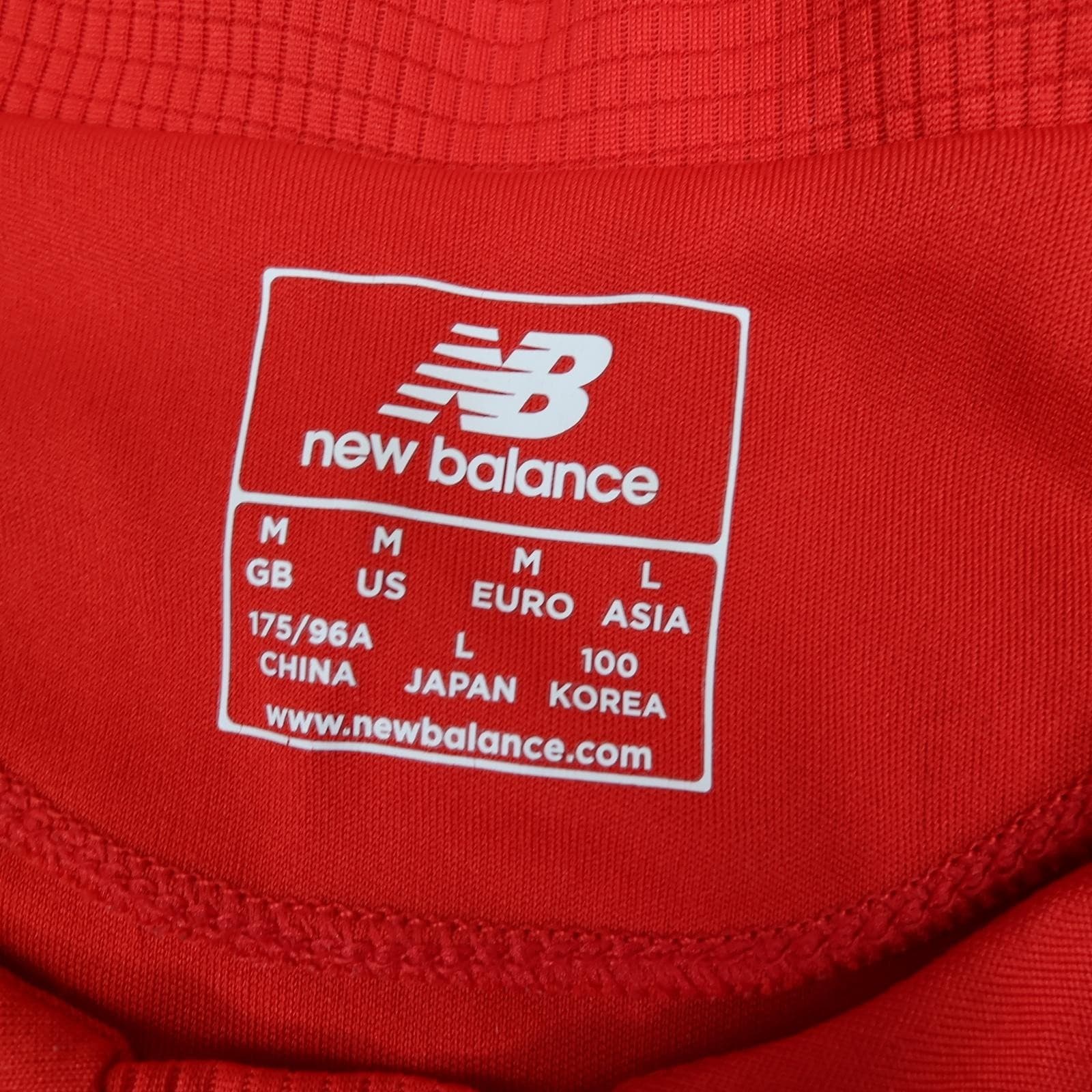 Liverpool Shirt Mens Medium Red Home 2015 2016 New Balance Jersey Henderson 14 photo 6