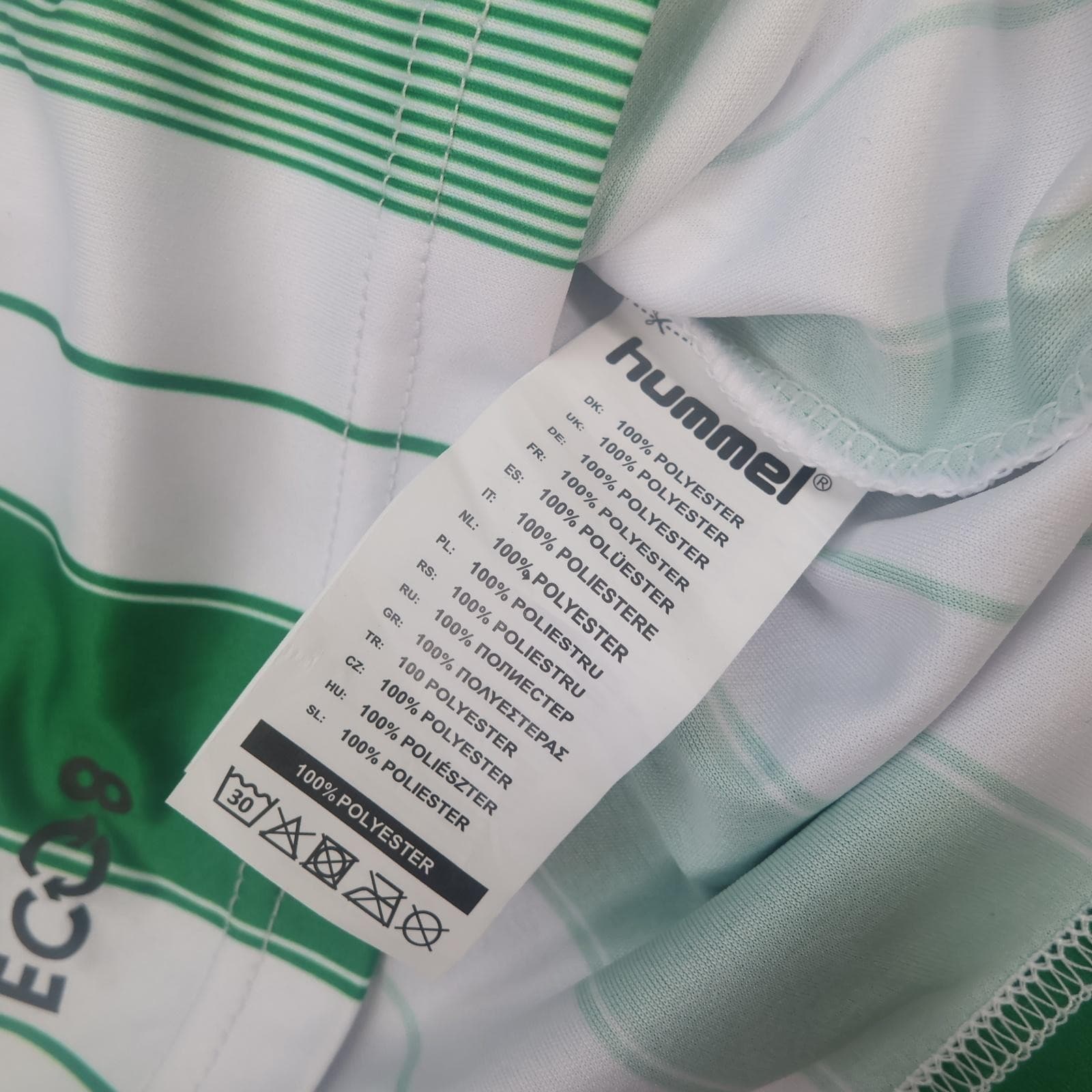 Wycombe Wanderers Away Shirt Youth 8-9 Years Green 2023 2024 EFL Football Hummel photo 9