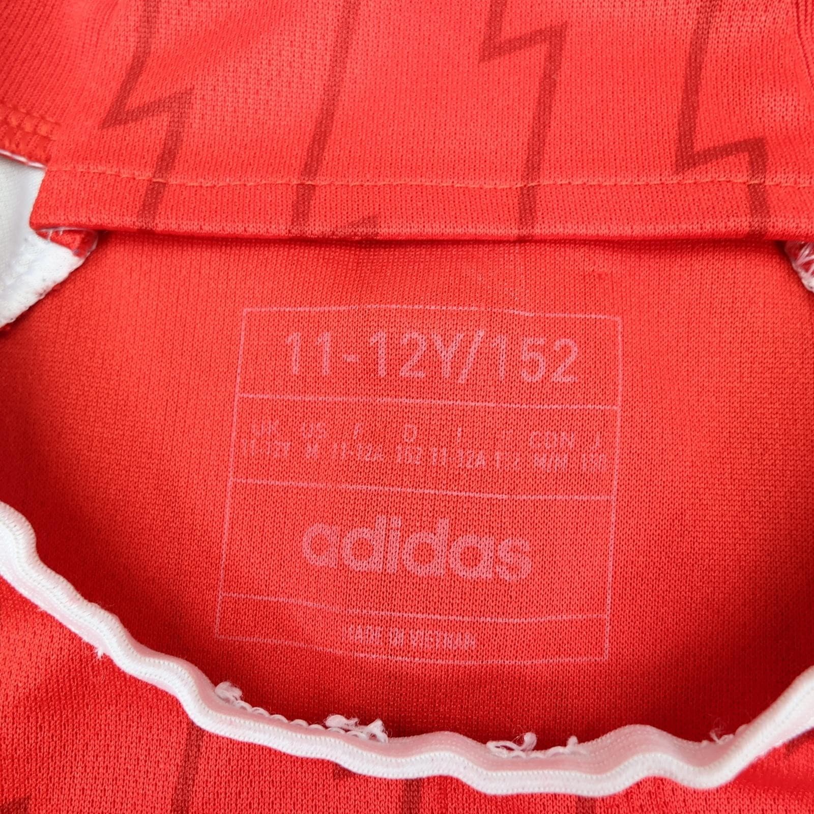Arsenal Shirt Kids 11-12 Years 152cm Red Home 2023 2024 Adidas Soccer Jersey photo 6