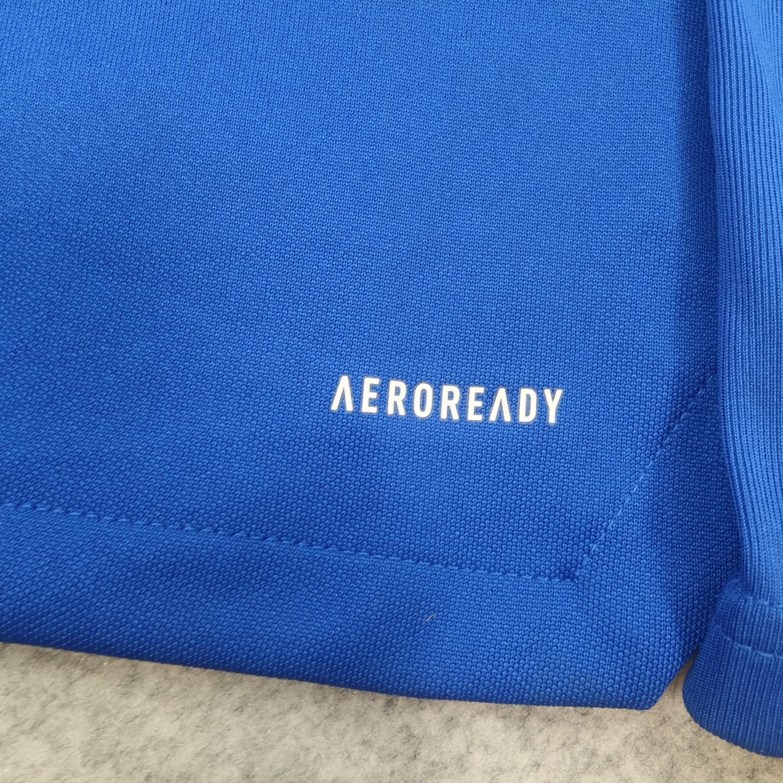 Accrington Stanley Training Top Mens Small Blue EFL Football Adidas AEROREADY photo 5