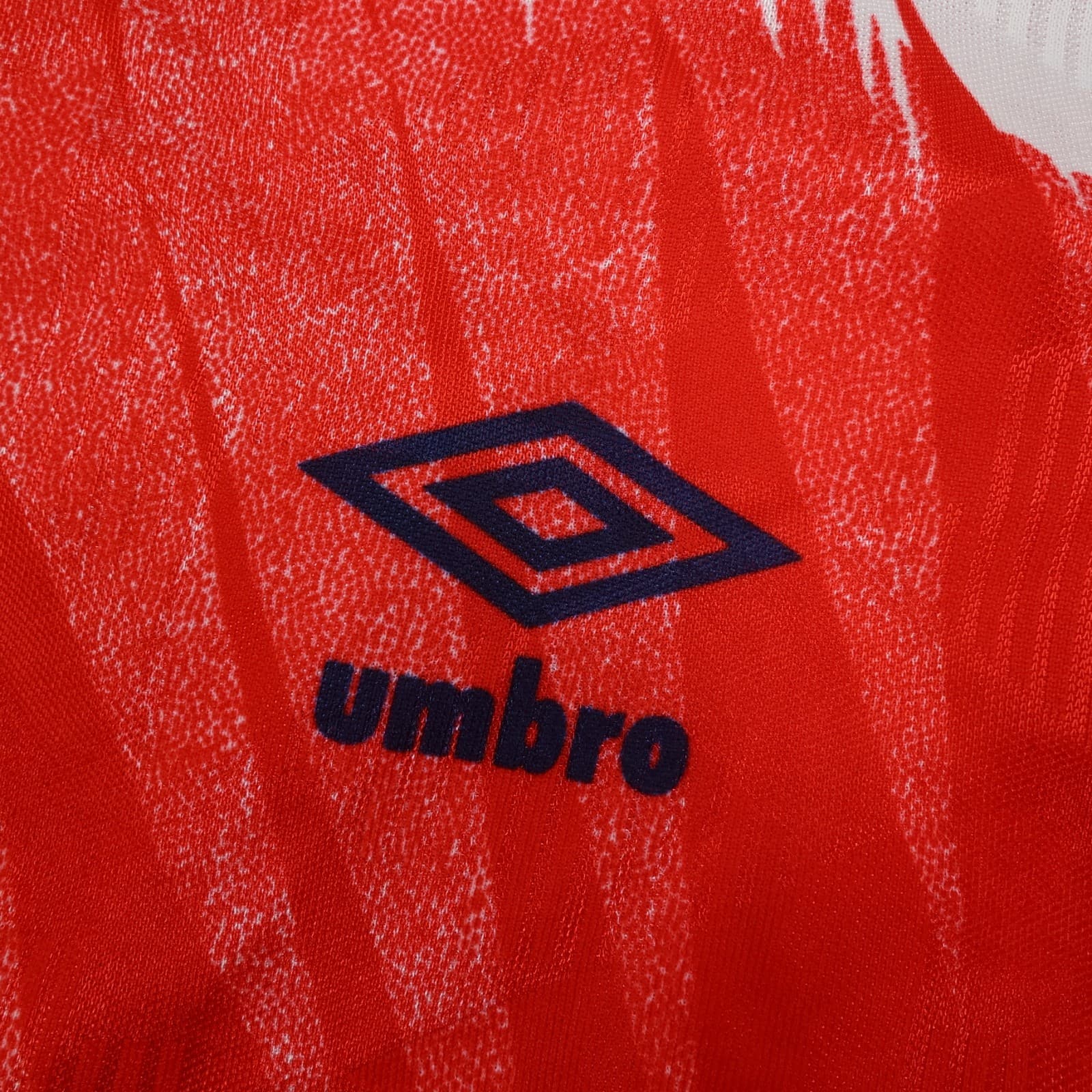 Vintage Napoli Shirt Large Red Third Umbro Football Soccer Jersey 1991 1993 14 photo 5