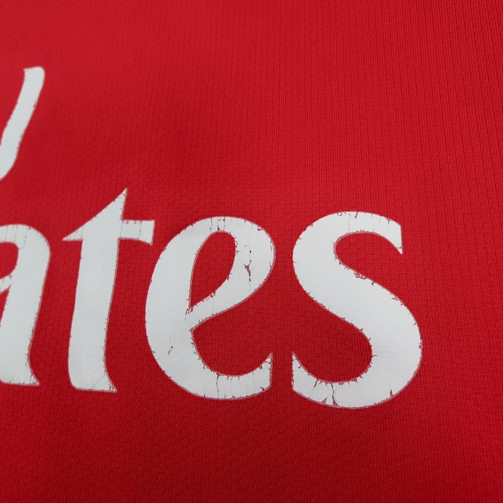 Arsenal Shirt Mens Large Red Home 2006 2008 EPL Football Nike Soccer Jersey photo 6