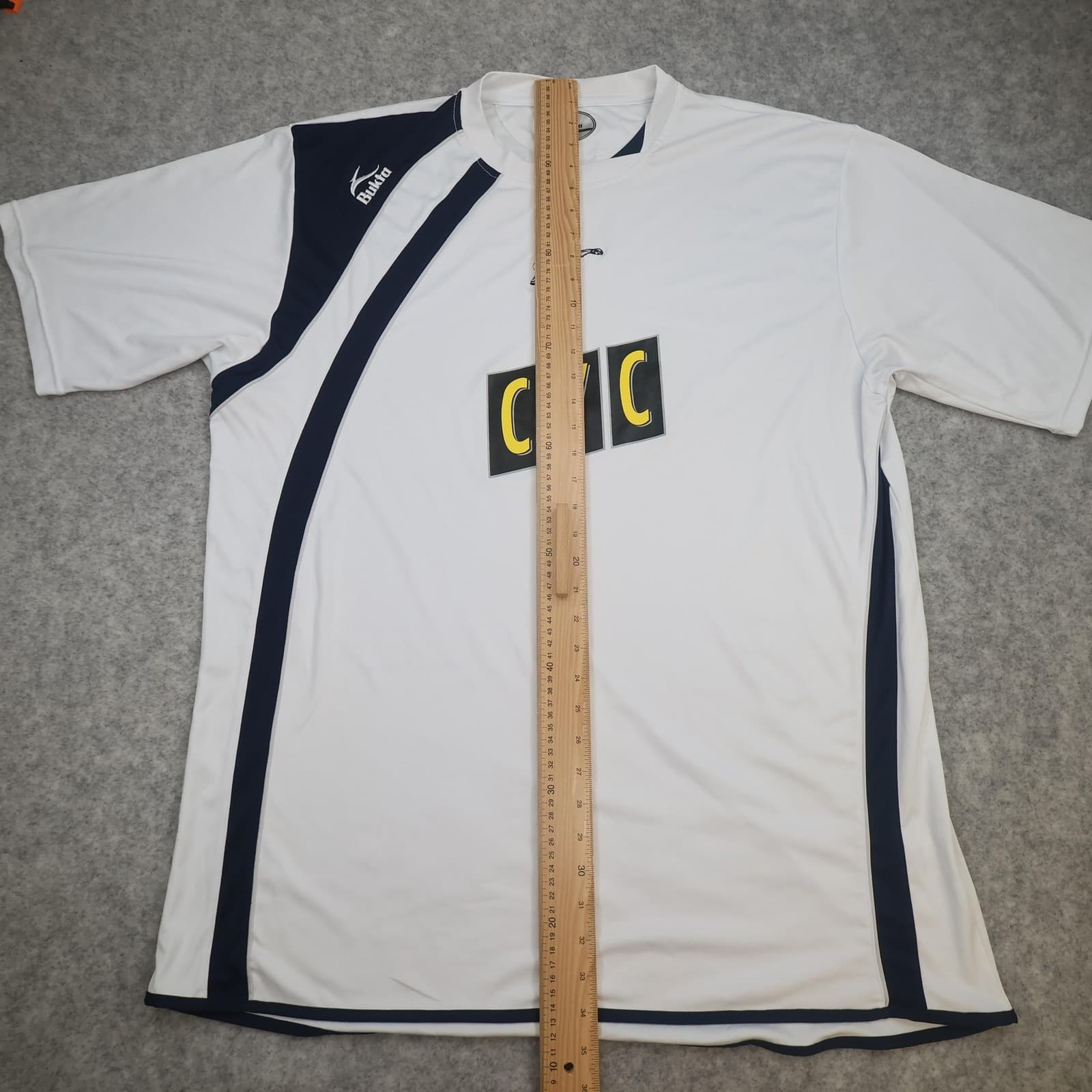 Millwall Shirt Mens 3XL White Away 2008 2009 Bukta CYC Oppida Soccer Jersey photo 11