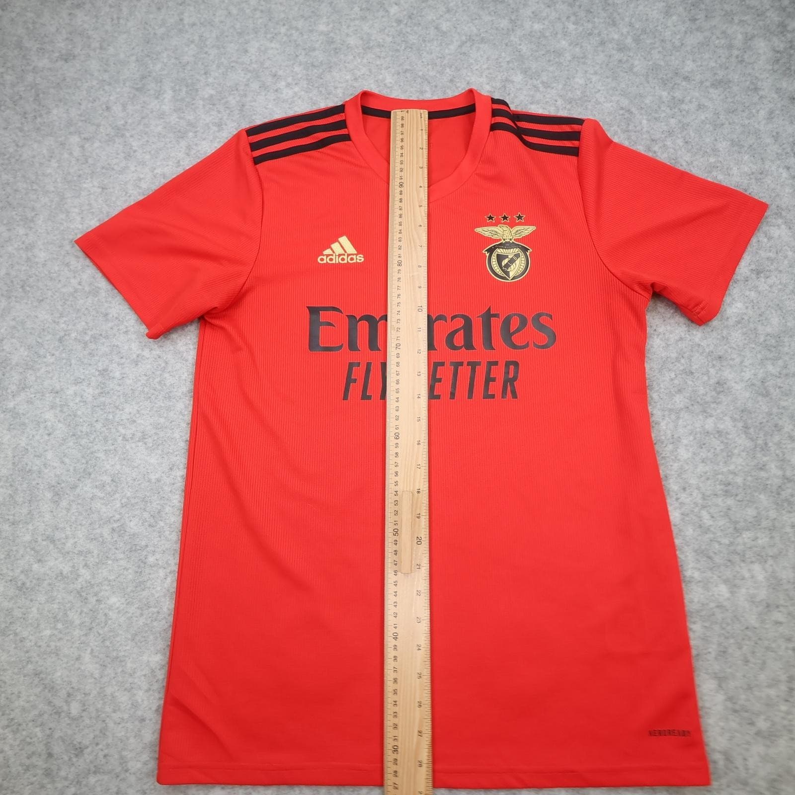 Benfica Shirt Mens Medium Red Home 2020 2021 Adidas Emirates Sagres Jersey photo 11