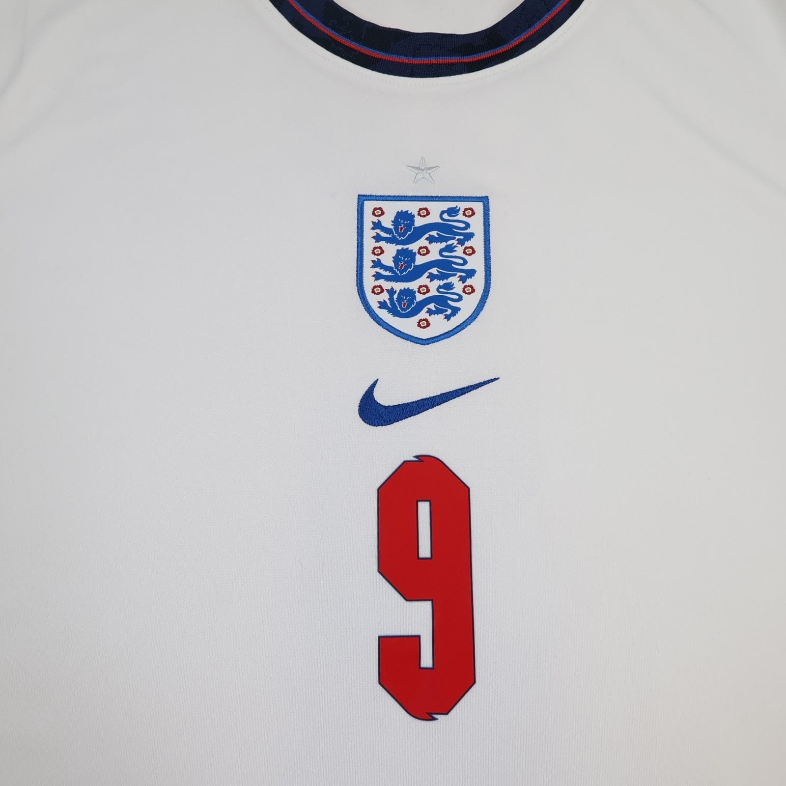 England Home Shirt Mens XL White 2020 2021 Football Nike Kane 9 Dri Fit photo 5