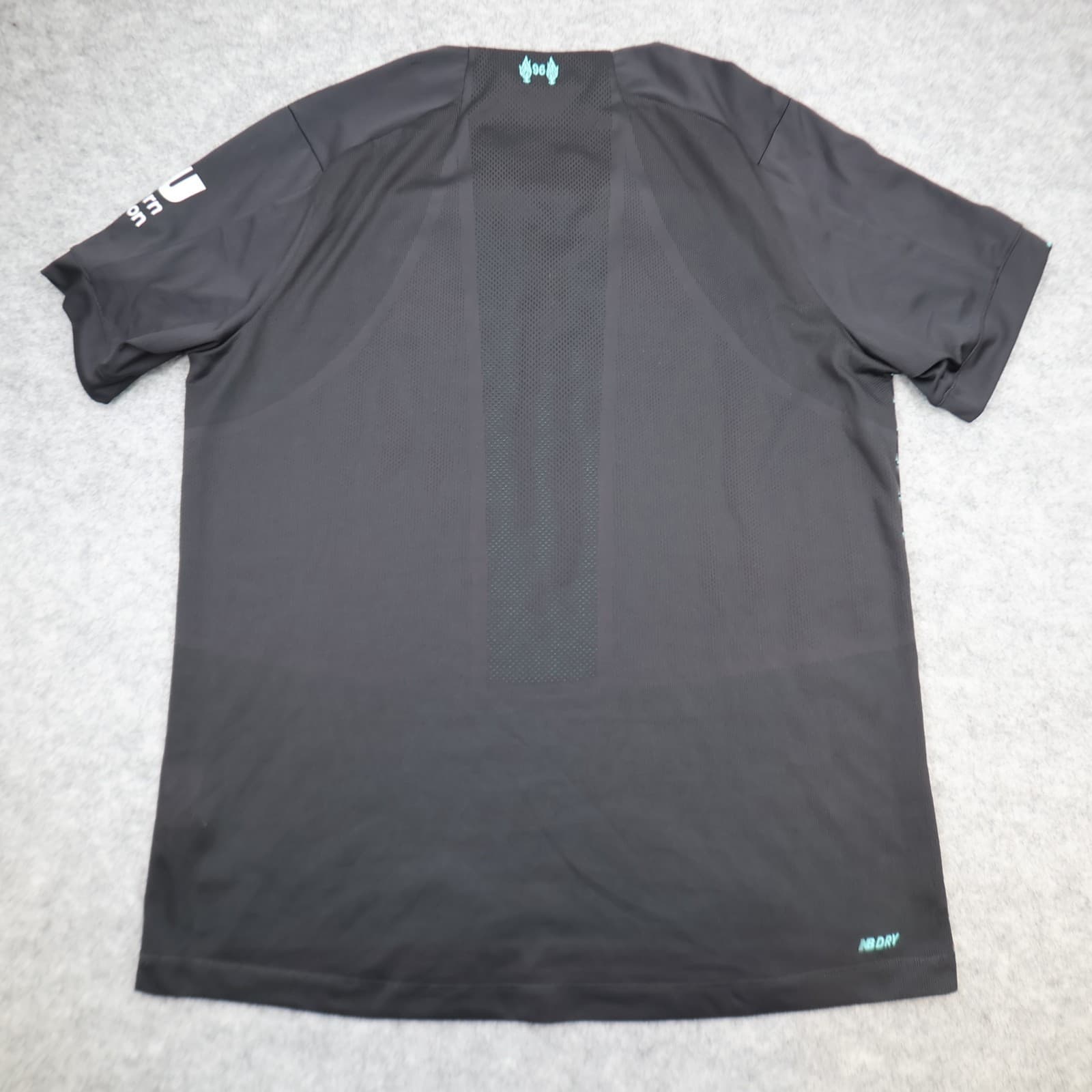 Liverpool Shirt Large Black Third Kit 2019 2020 New Balance Soccer Jersey photo 2