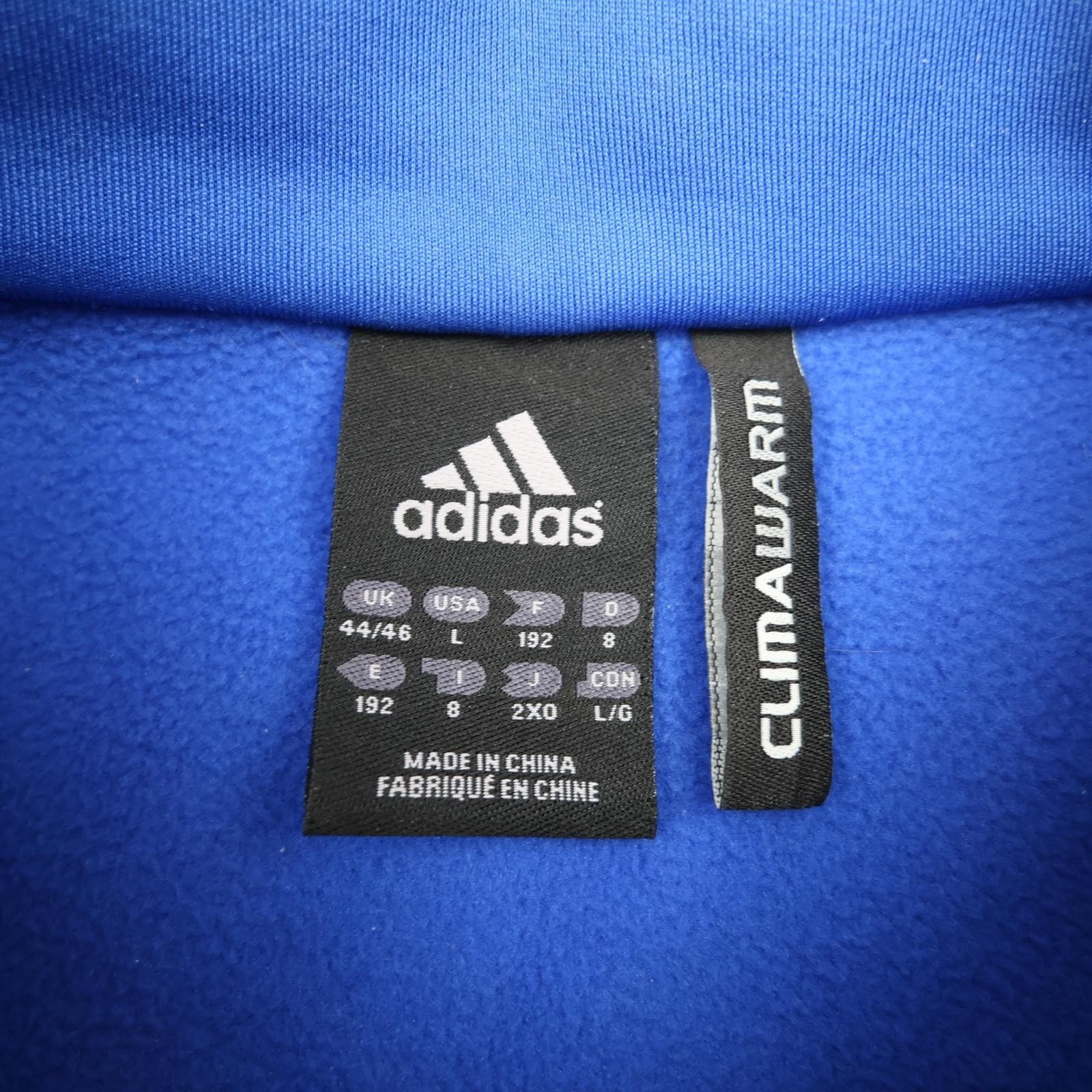 Chelsea Training Top Mens Large Blue EPL Football Adidas Samsung 2011 2012 photo 6
