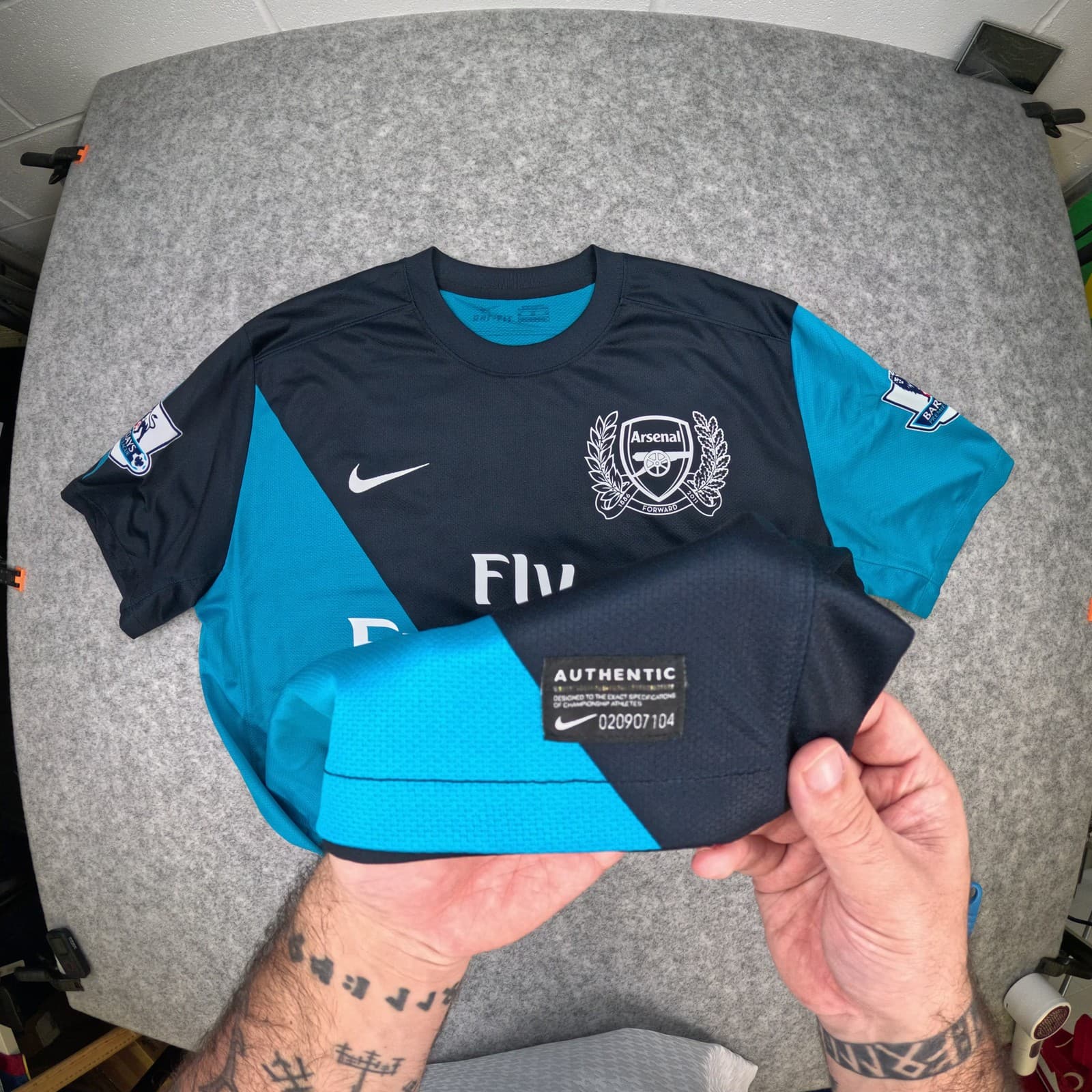 Arsenal Football Shirt Extra Large 2011 2012 Nike Henry 12 125th Soccer Jersey photo 4