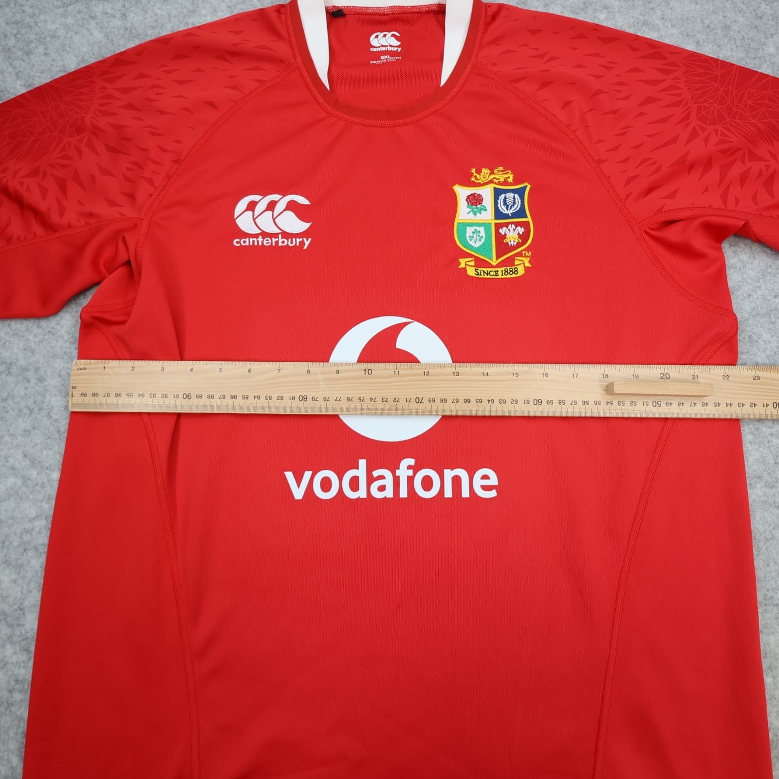 Lions Rugby Shirt 2XL Canterbury Jersey 2021 Vodafone South Africa Tour photo 12
