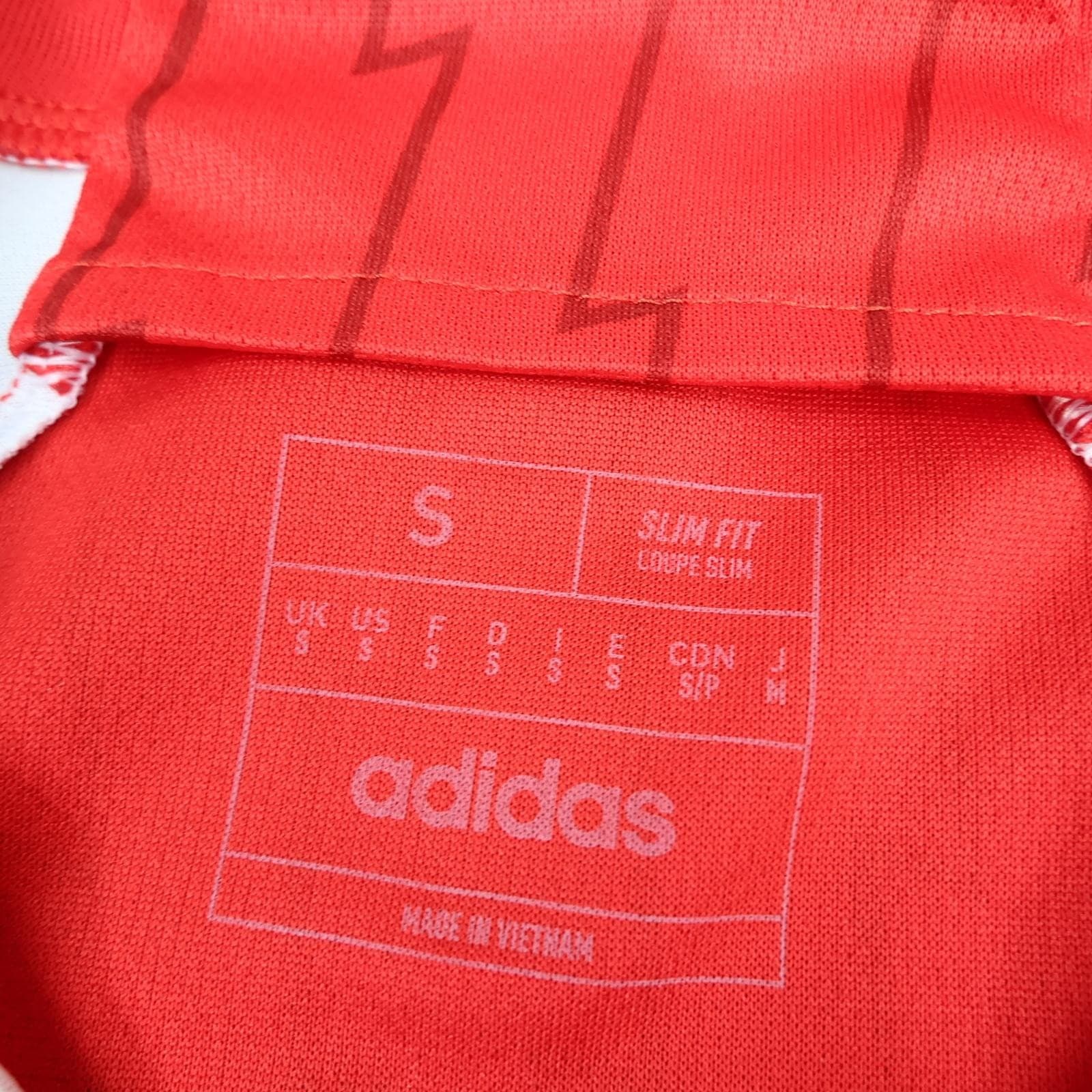 Arsenal Shirt Mens Small Red Home EPL 2023 2024 Adidas Emirates Saka 7 Jersey photo 7