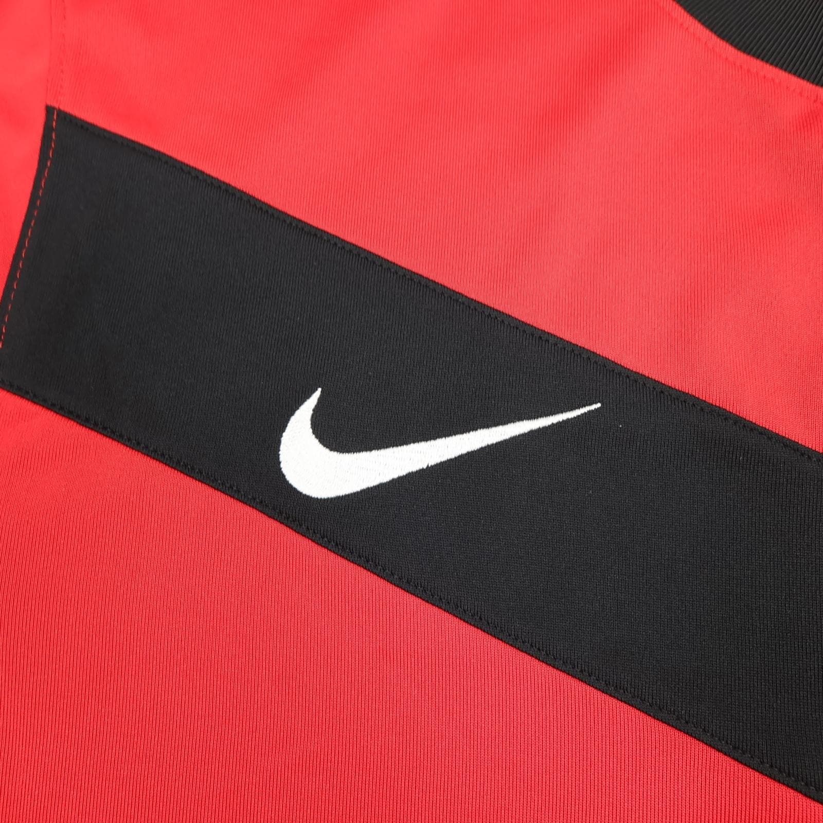 Manchester United Shirt Mens XL Red Home 2009 2010 EPL Football Nike Evra 3 photo 8