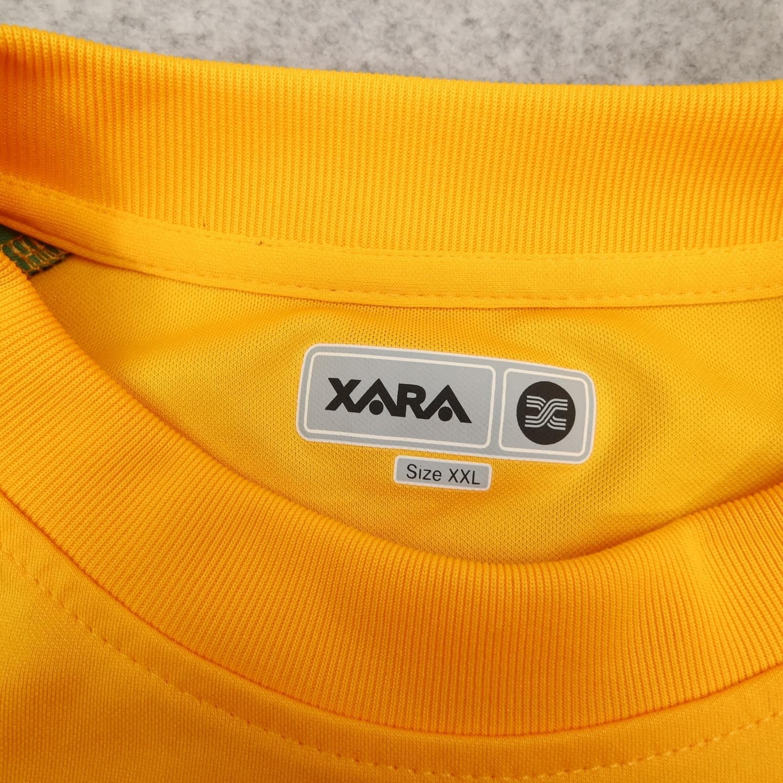 Norwich City Shirt Mens 2XL Yellow Home EFL Football Xara Jersey photo 6