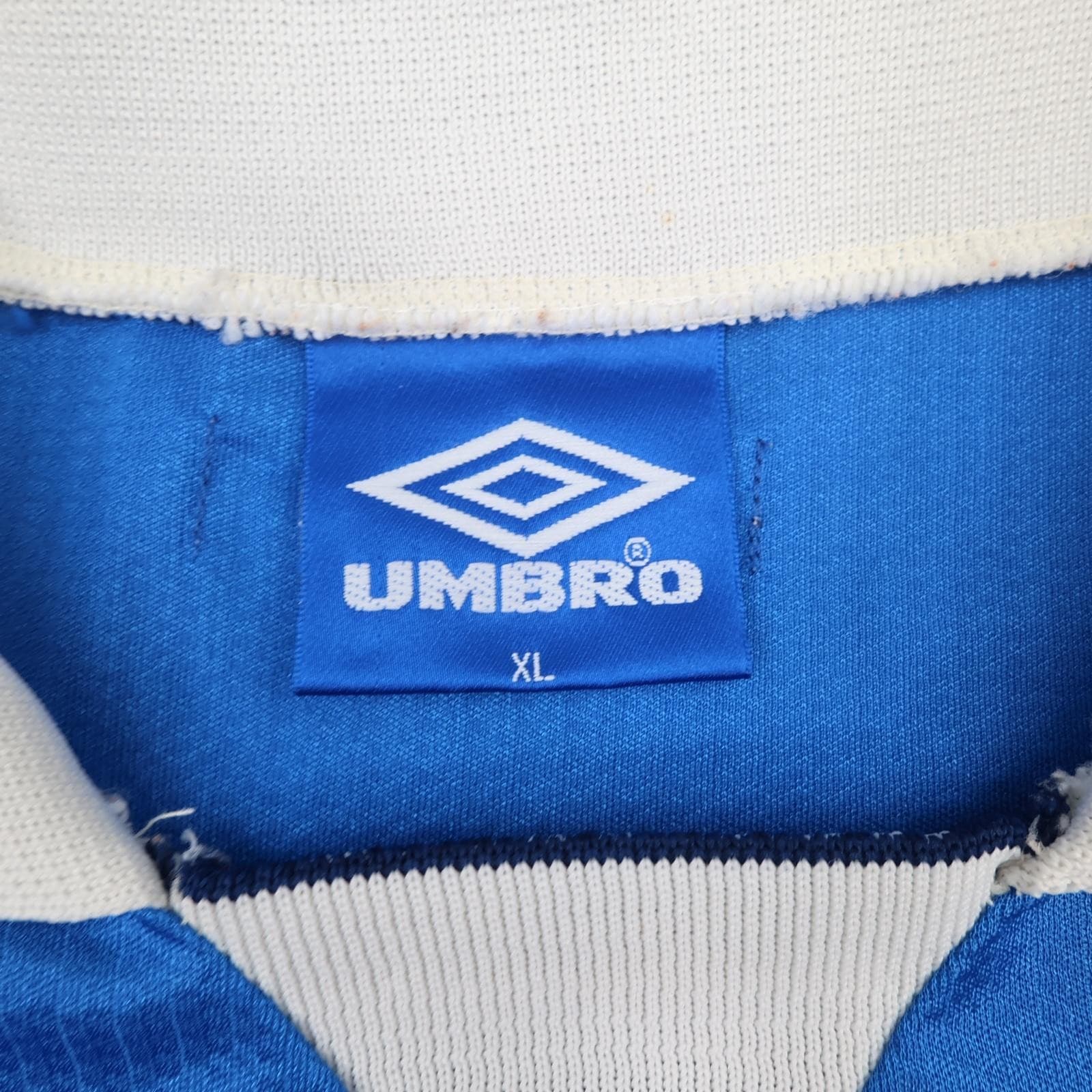 Vintage Everton Shirt Mens XL Blue Home EPL 1997 1998 Football Umbro One2one 90s photo 6