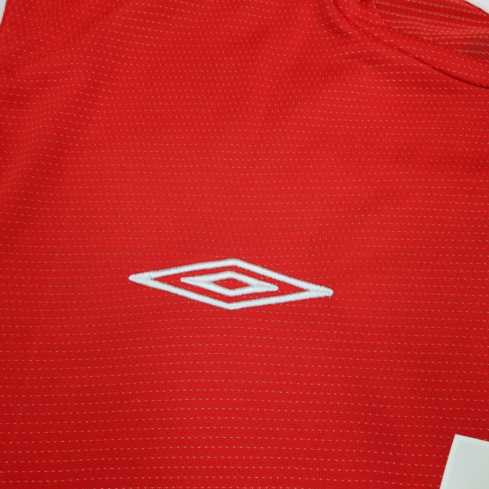 Vintage England Away Shirt Mens 2XL Red 2004 2006 Football Umbro Beckham 7 photo 8