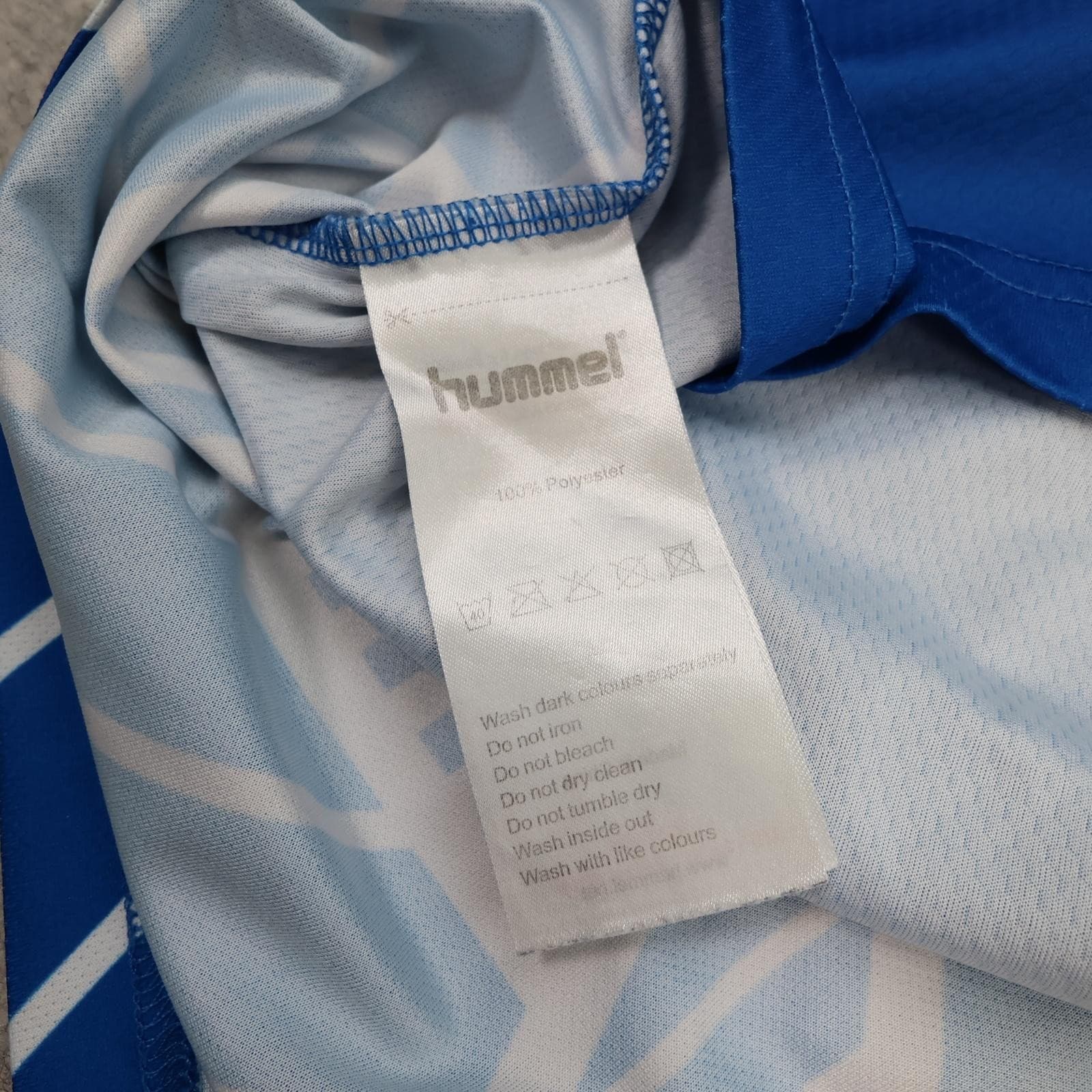 Kilmarnock Shirt Mens XL Blue Training Football Hummel 2023 2024 Soccer Jersey photo 14