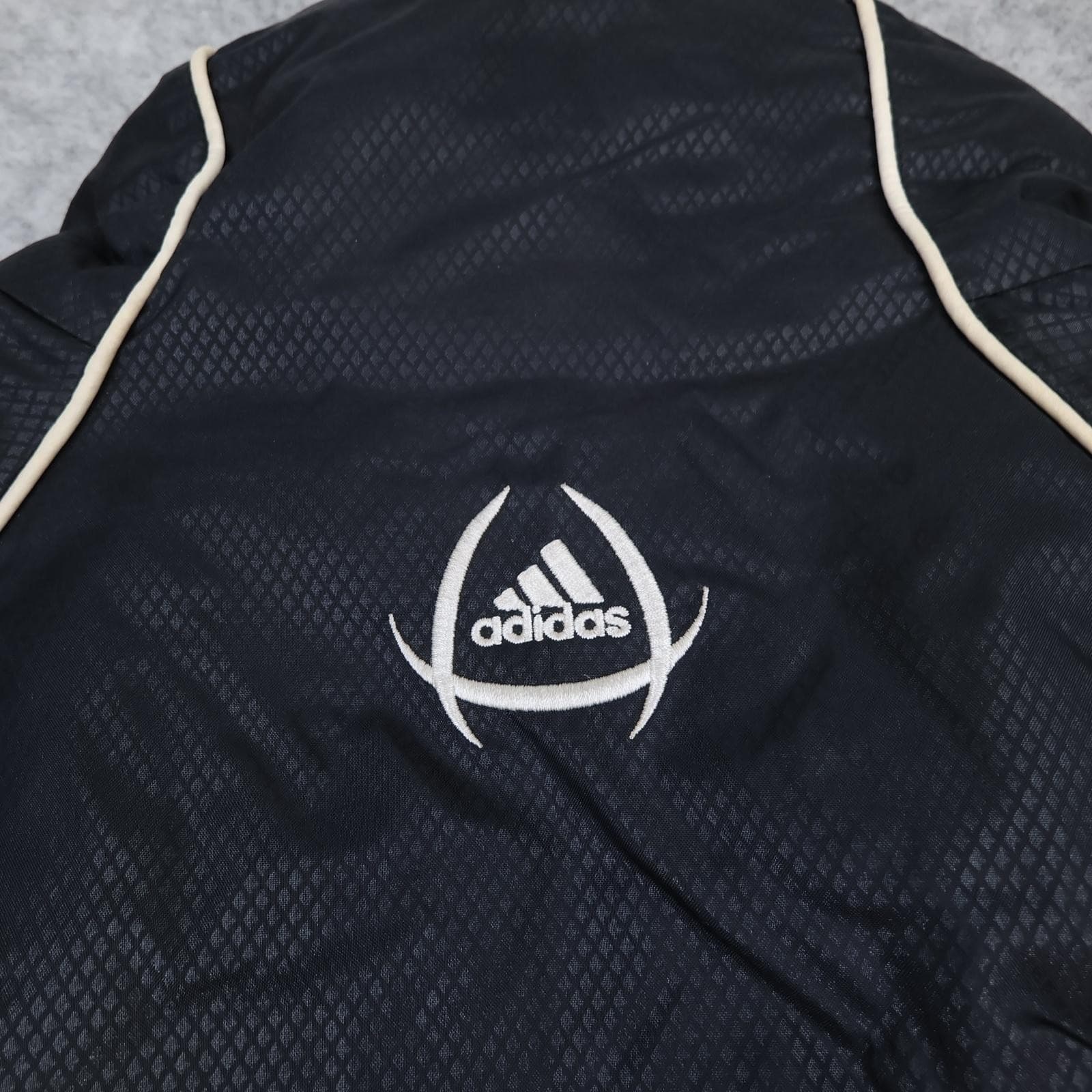 Vintage Newcastle United Jacket Mens Large Black 2005 2006 Football Adidas photo 13