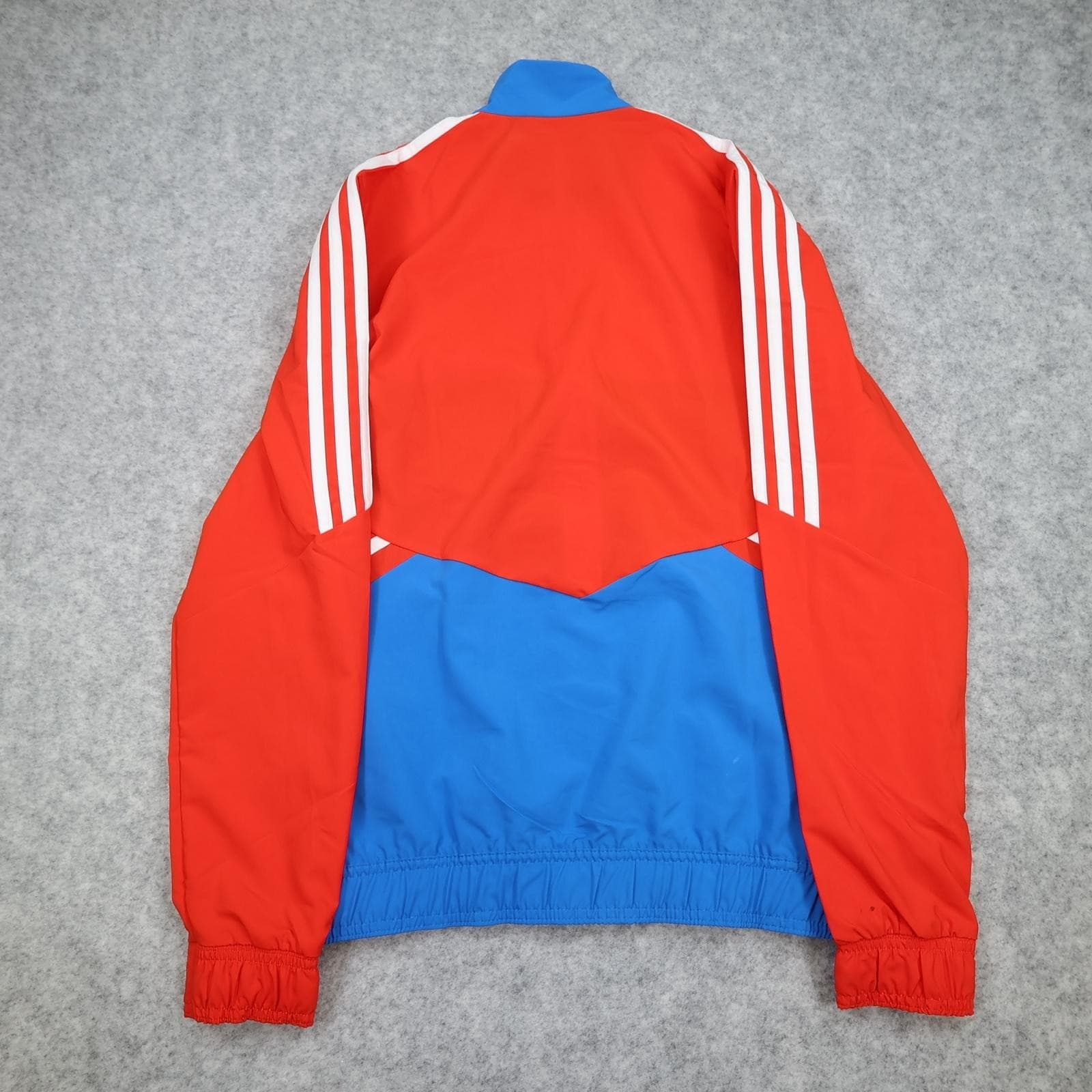 FC Bayern Munich Jacket Mens XS Red Blue 2022 2023 Football Adidas AEROREADY photo 2