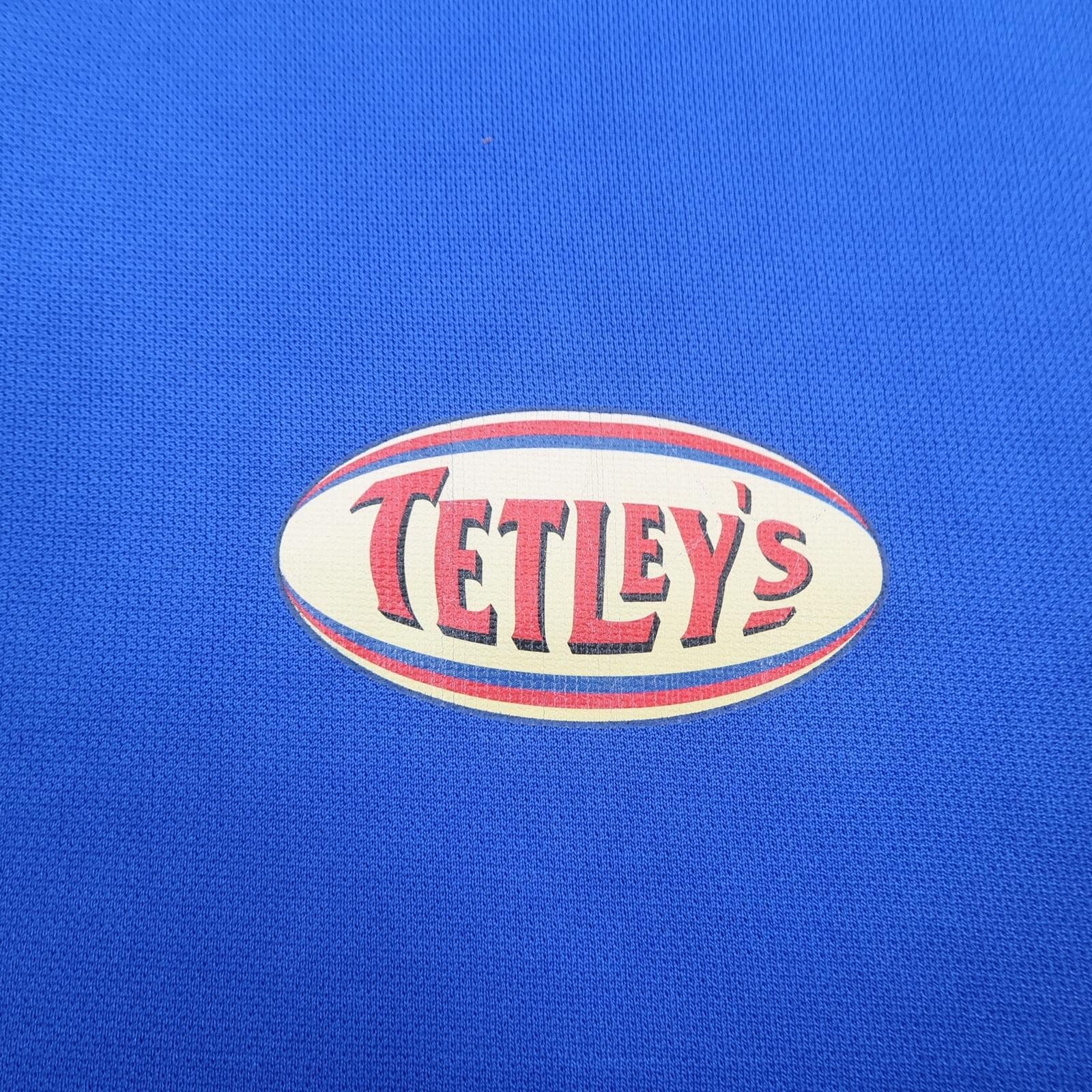 Leeds Rhinos Rugby Shirt Mens Medium Blue Rugby League ISC Building Society photo 16