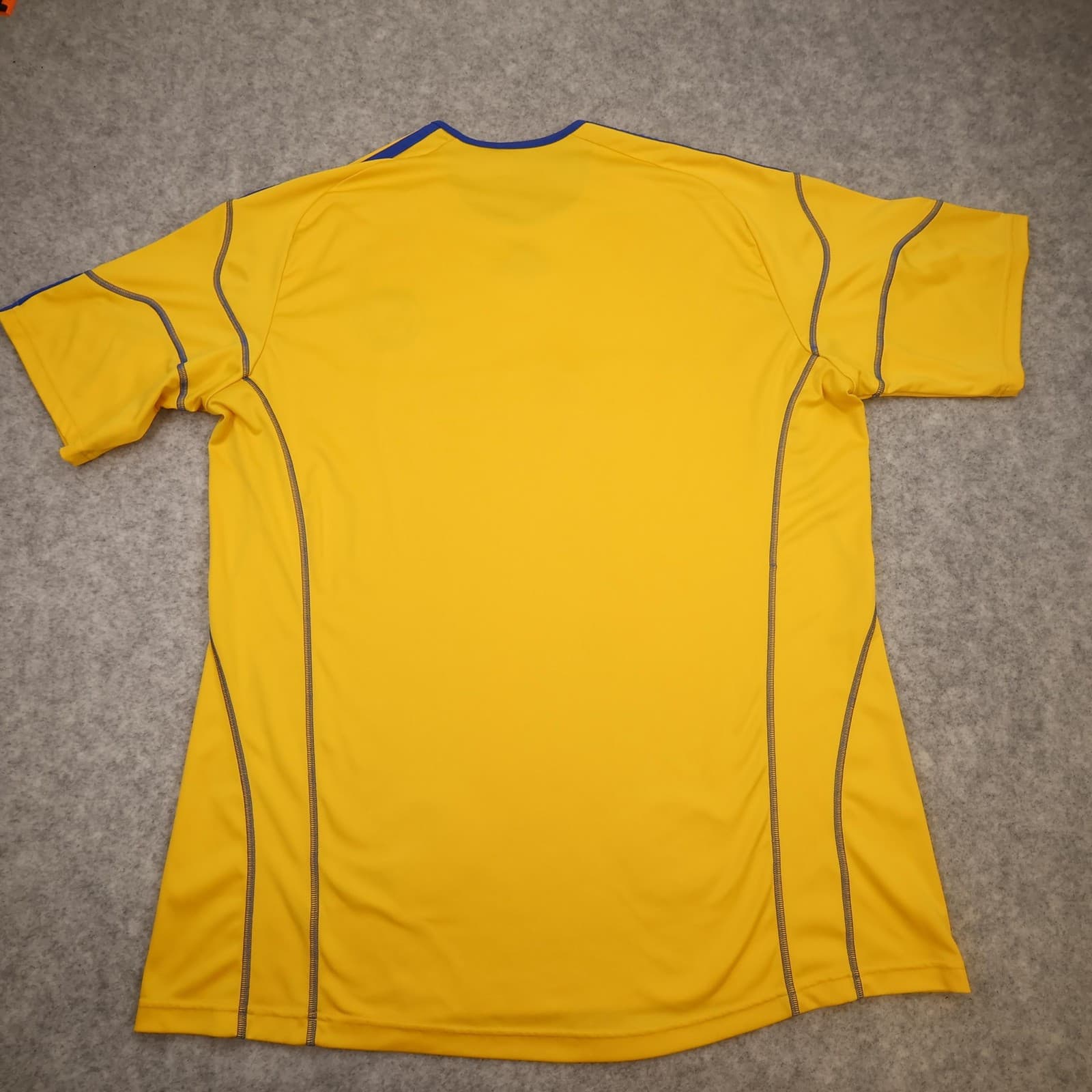 Derby County Shirt Mens 2XL Yellow Away 2010 2011 Football Adidas Buymobiles photo 2